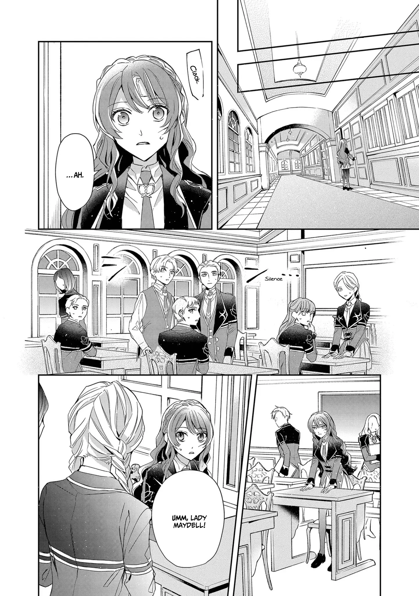 If the villainess and the villain were to meet and fall in love ~It seems the shunned heroine who formed a contract with an unnamed spirit is fighting with the nobleman yet again~ Chapter 7 page 18 - 