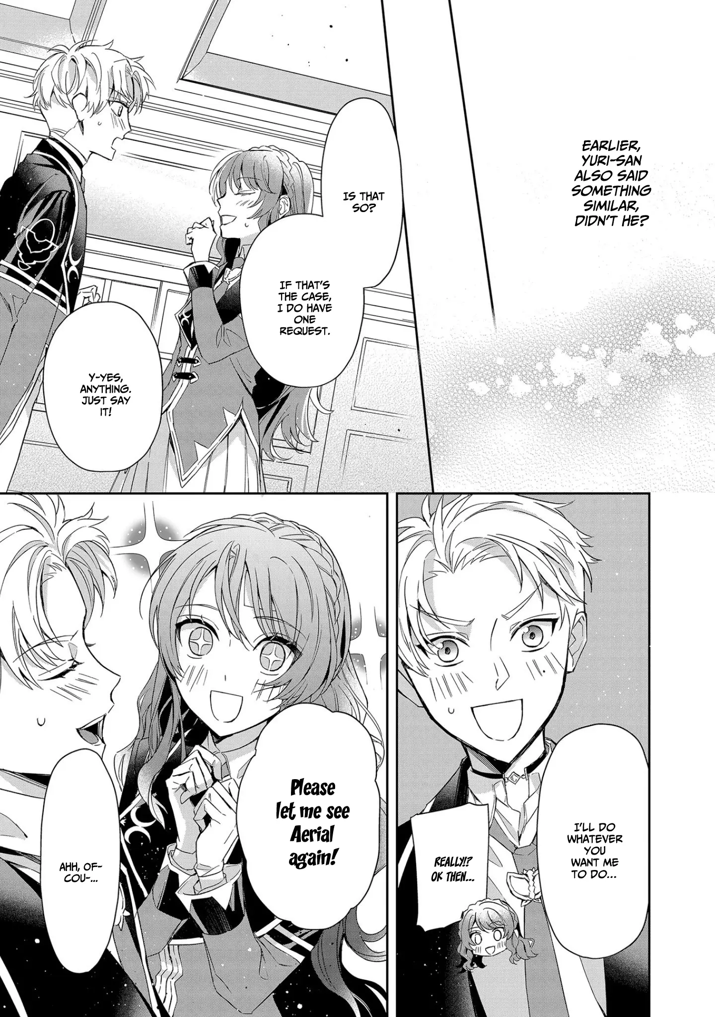 If the villainess and the villain were to meet and fall in love ~It seems the shunned heroine who formed a contract with an unnamed spirit is fighting with the nobleman yet again~ Chapter 7 page 29 - 