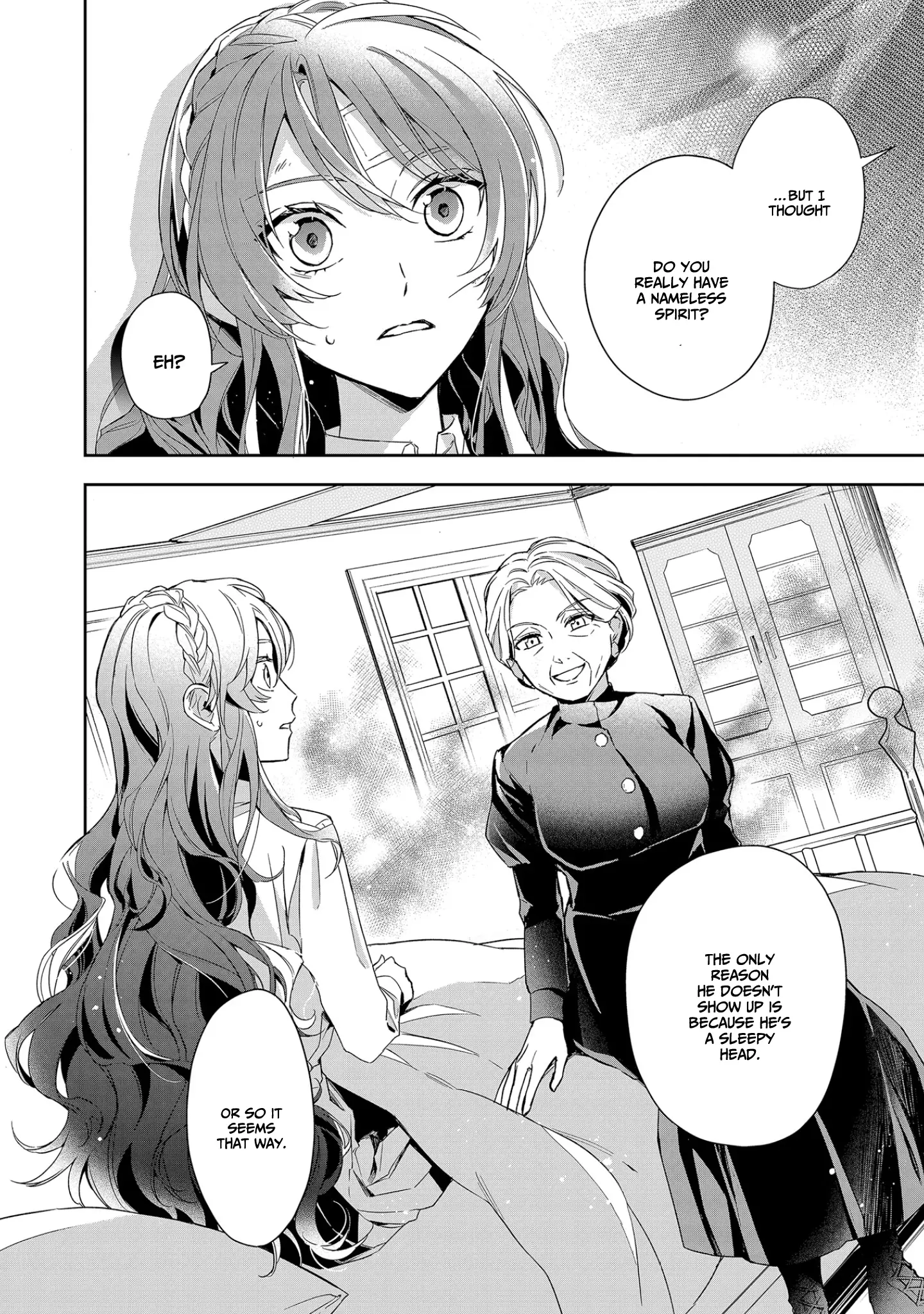 If the villainess and the villain were to meet and fall in love ~It seems the shunned heroine who formed a contract with an unnamed spirit is fighting with the nobleman yet again~ Chapter 7 page 6 - 