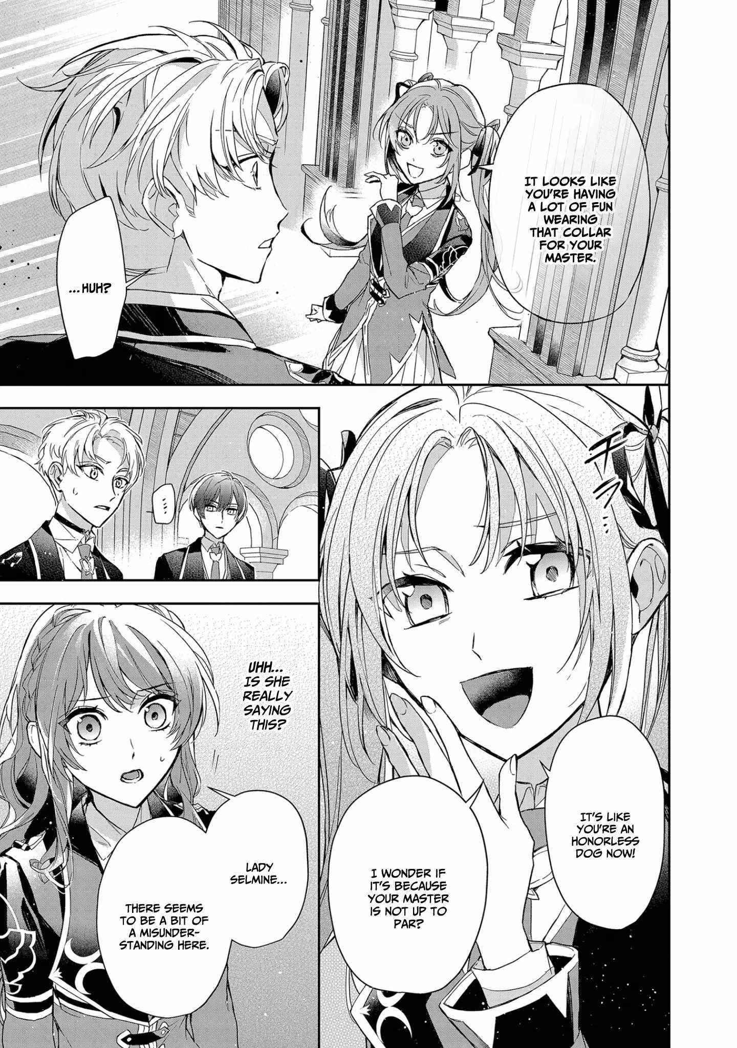 If the villainess and the villain were to meet and fall in love ~It seems the shunned heroine who formed a contract with an unnamed spirit is fighting with the nobleman yet again~ Chapter 8 page 29 - 