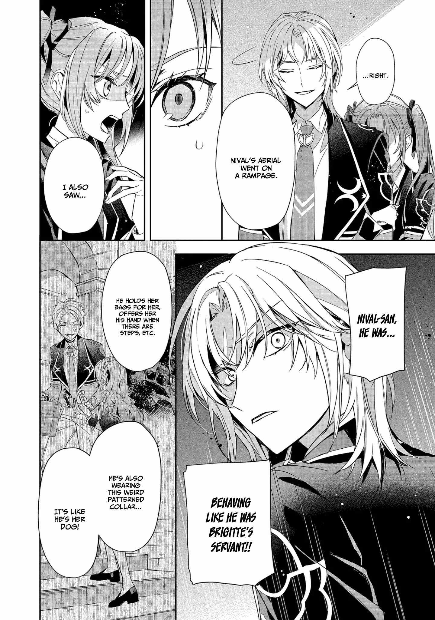 If the villainess and the villain were to meet and fall in love ~It seems the shunned heroine who formed a contract with an unnamed spirit is fighting with the nobleman yet again~ Chapter 8 page 4 - 
