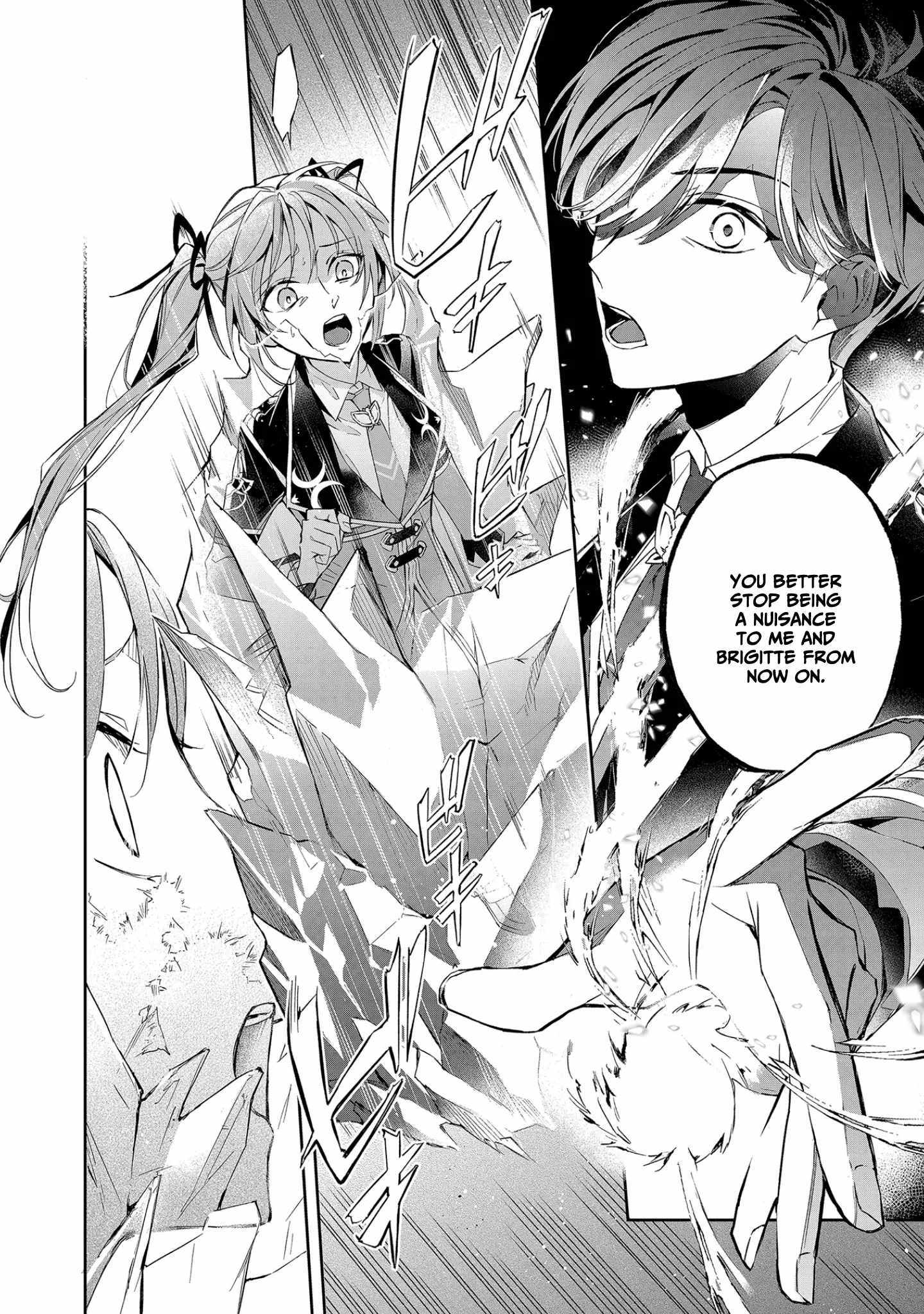 If the villainess and the villain were to meet and fall in love ~It seems the shunned heroine who formed a contract with an unnamed spirit is fighting with the nobleman yet again~ Chapter 9 page 11 - 