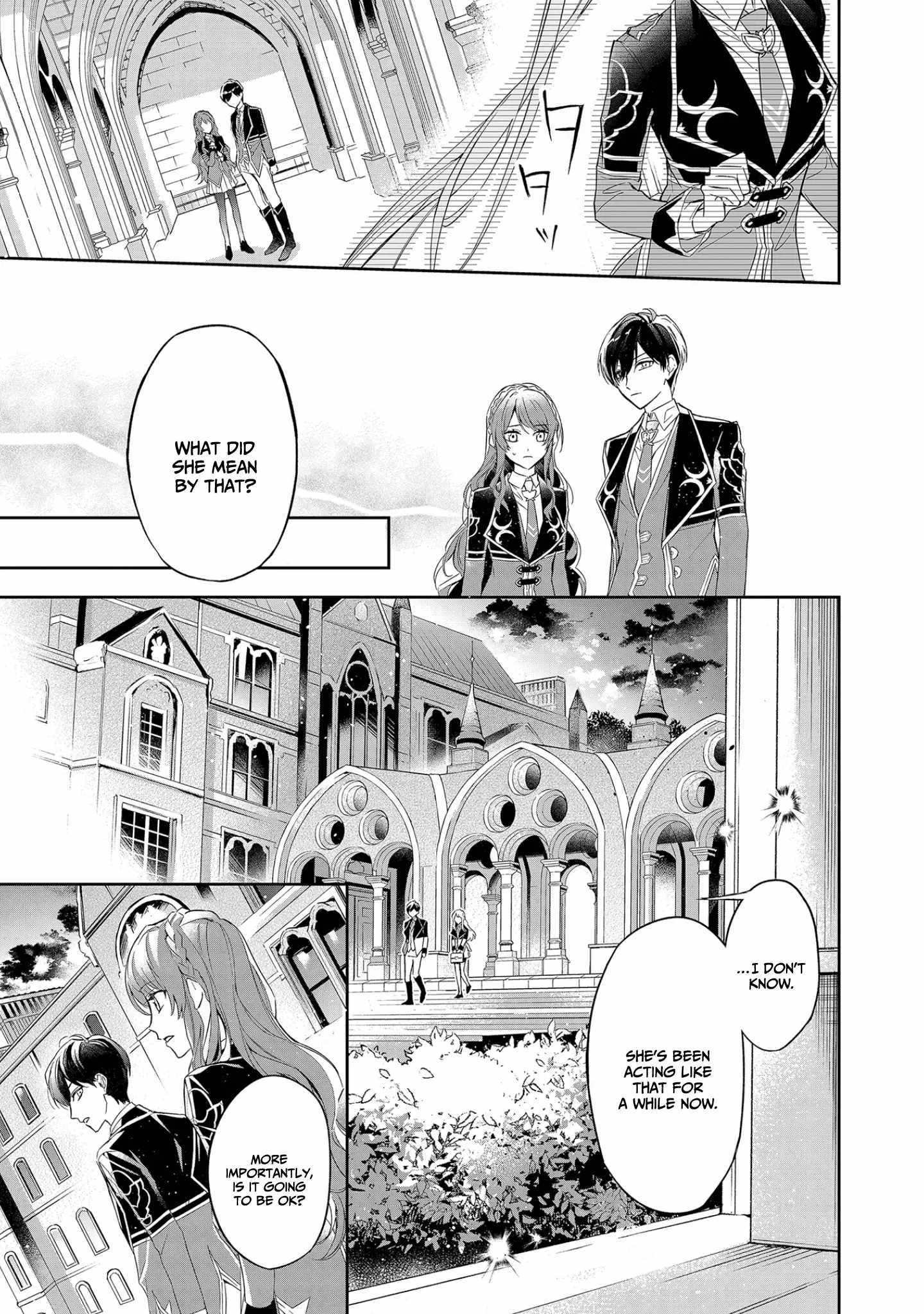If the villainess and the villain were to meet and fall in love ~It seems the shunned heroine who formed a contract with an unnamed spirit is fighting with the nobleman yet again~ Chapter 9 page 18 - 