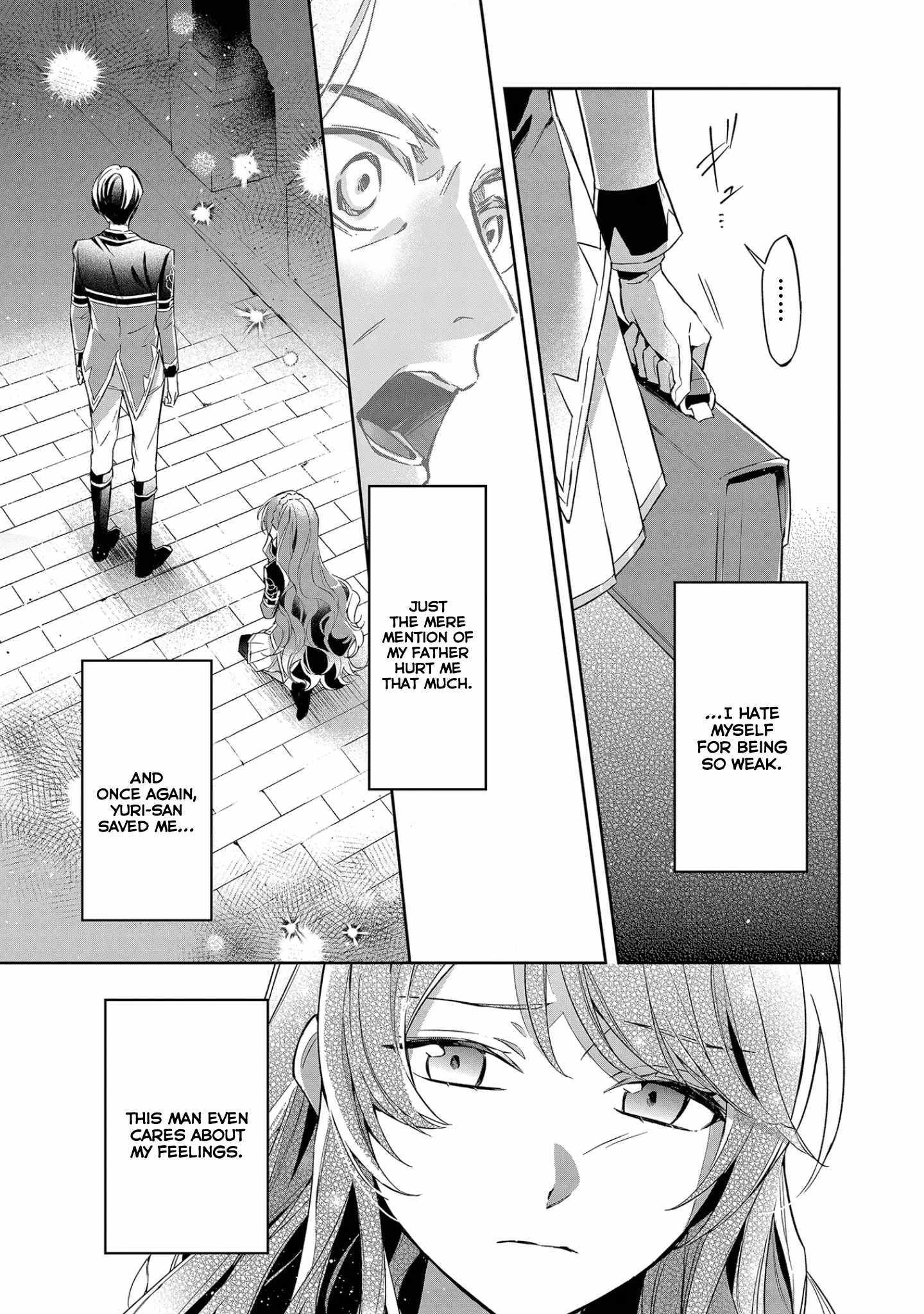 If the villainess and the villain were to meet and fall in love ~It seems the shunned heroine who formed a contract with an unnamed spirit is fighting with the nobleman yet again~ Chapter 9 page 20 - 