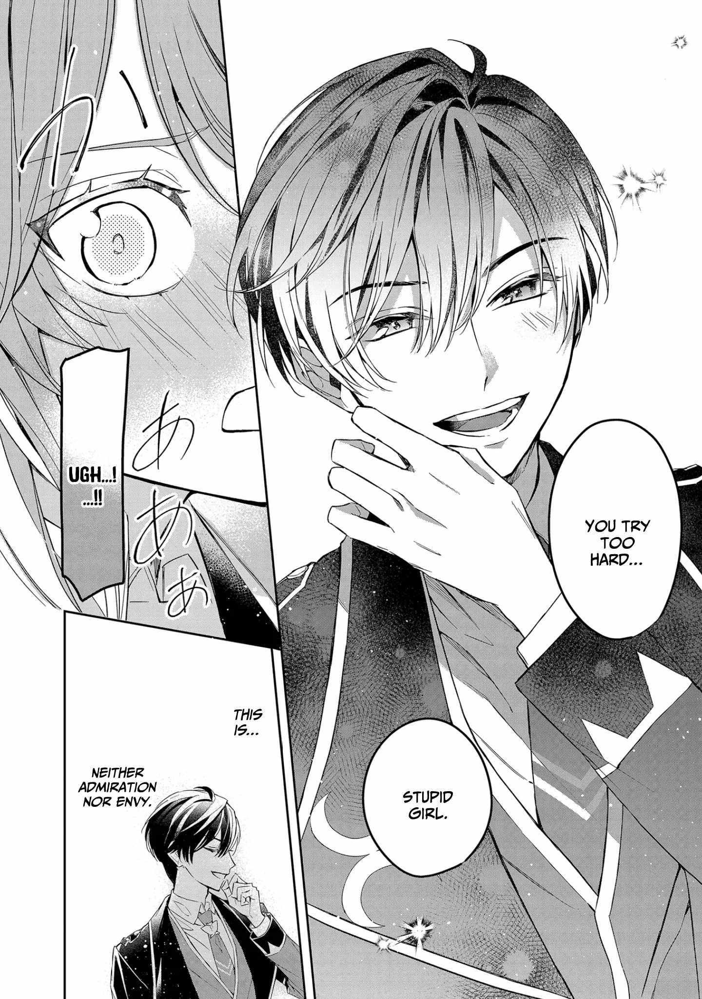 If the villainess and the villain were to meet and fall in love ~It seems the shunned heroine who formed a contract with an unnamed spirit is fighting with the nobleman yet again~ Chapter 9 page 23 - 