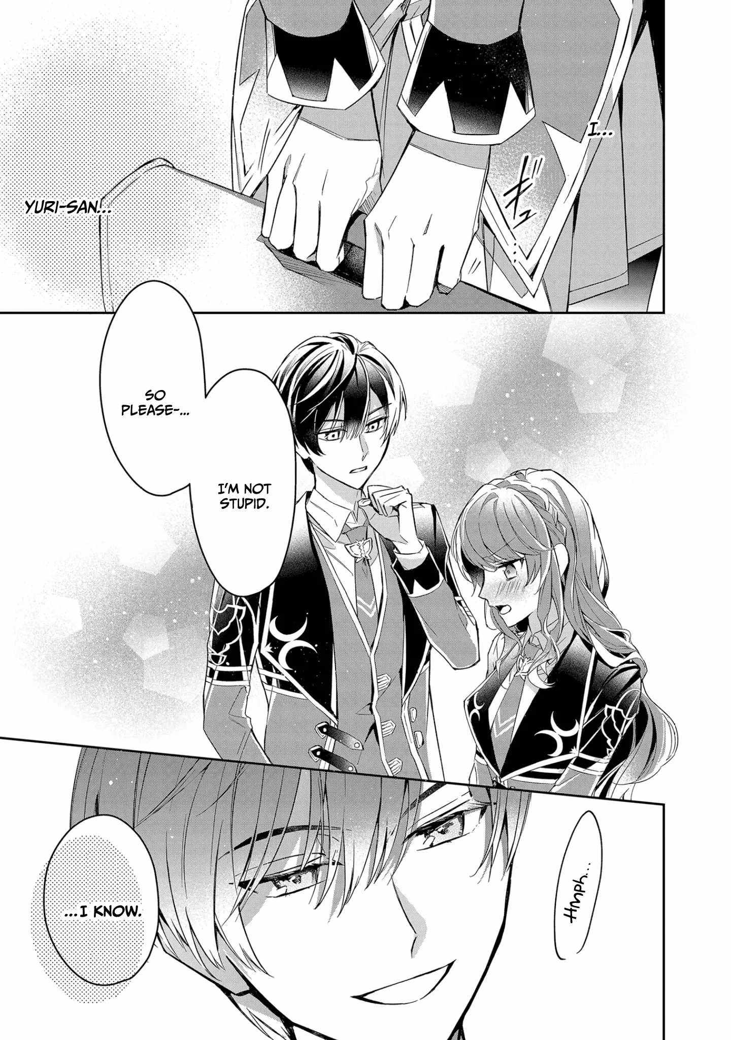If the villainess and the villain were to meet and fall in love ~It seems the shunned heroine who formed a contract with an unnamed spirit is fighting with the nobleman yet again~ Chapter 9 page 24 - 