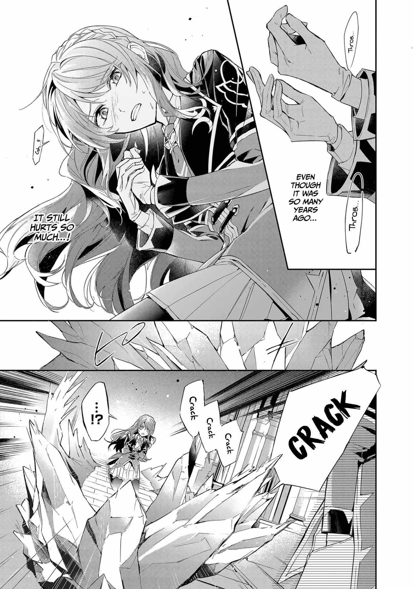 If the villainess and the villain were to meet and fall in love ~It seems the shunned heroine who formed a contract with an unnamed spirit is fighting with the nobleman yet again~ Chapter 9 page 8 - 