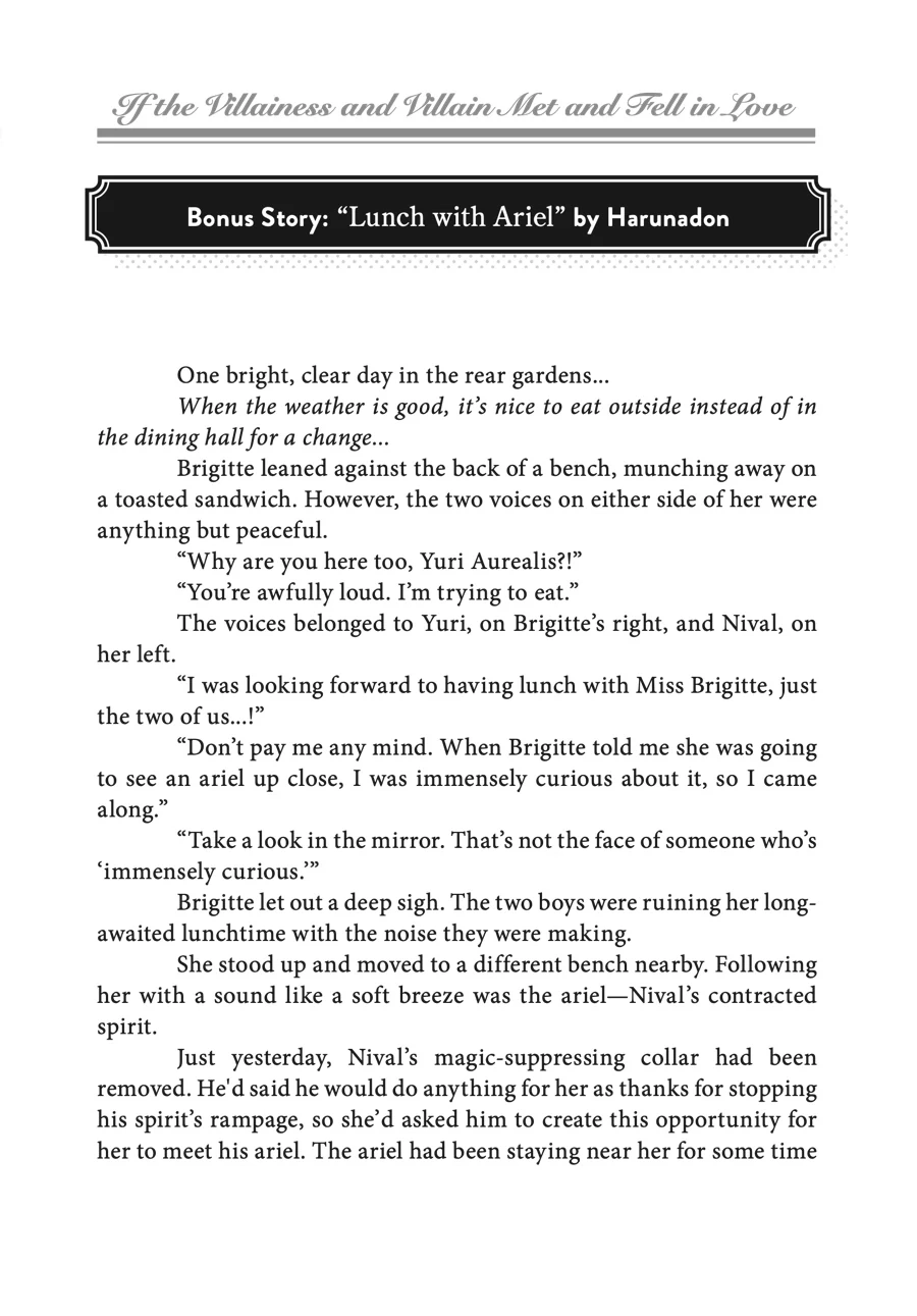 If the Villainess and the Villain Were to Meet and Fall in Love Chapter 10.1 page 1 - 