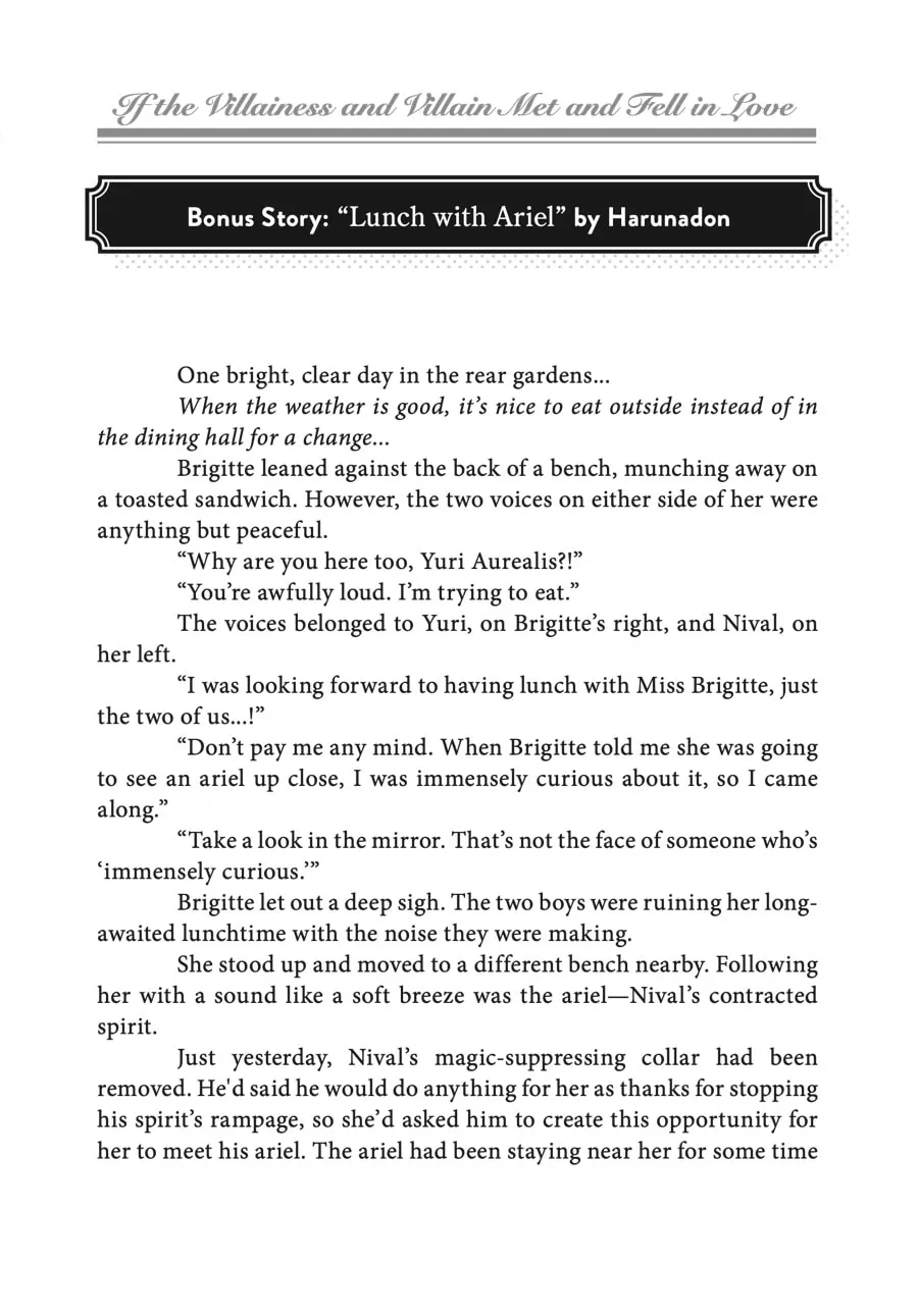 If the Villainess and Villain Met and Fell in Love Chapter 10.1 page 1 - 