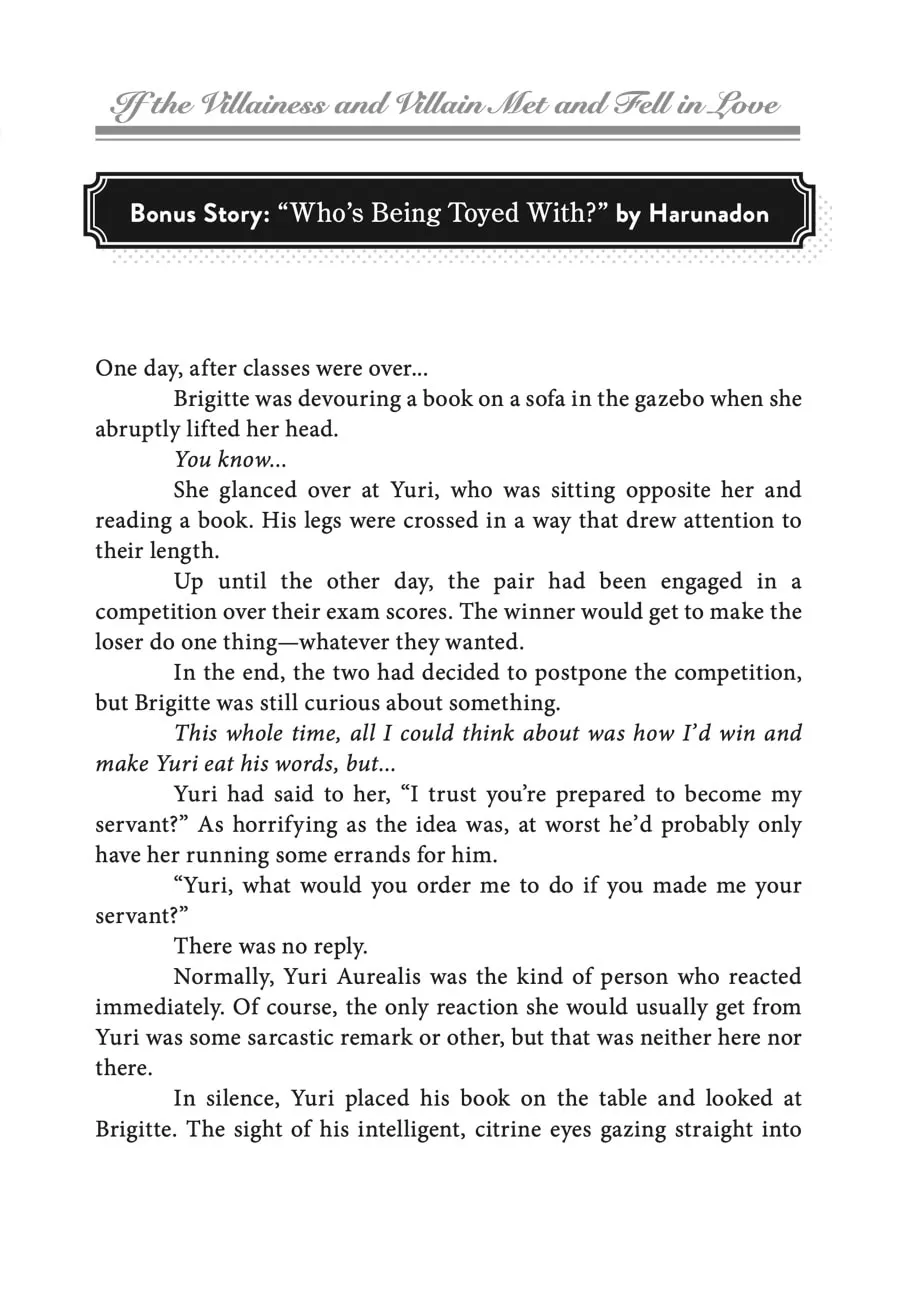 If the Villainess and Villain Met and Fell in Love Chapter 5.1 page 1 - 