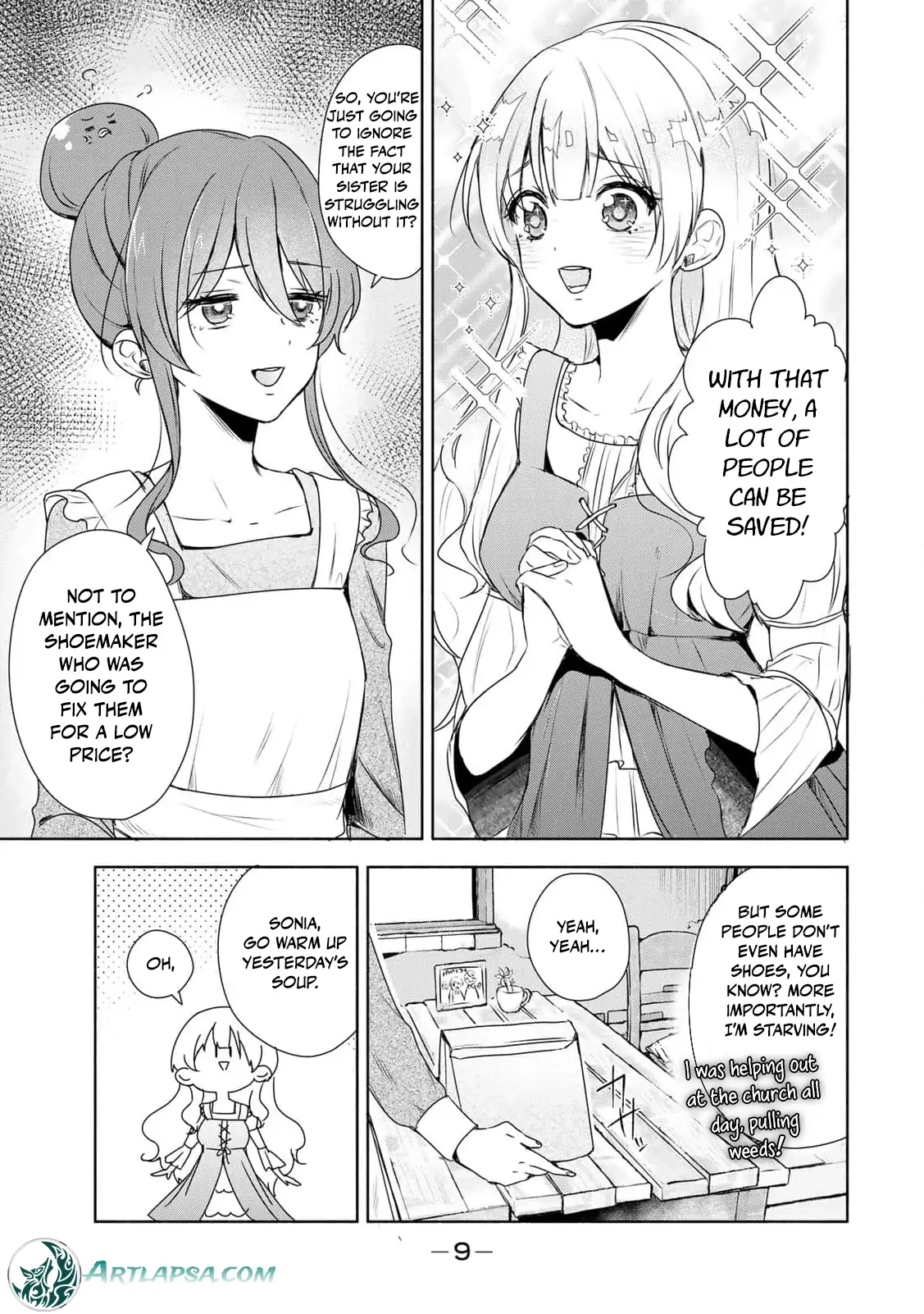If You Are Looking for a Saint, It Is Definitely My Younger Sister. Please Take Her Away, Right Now Chapter 1 page 9 - 