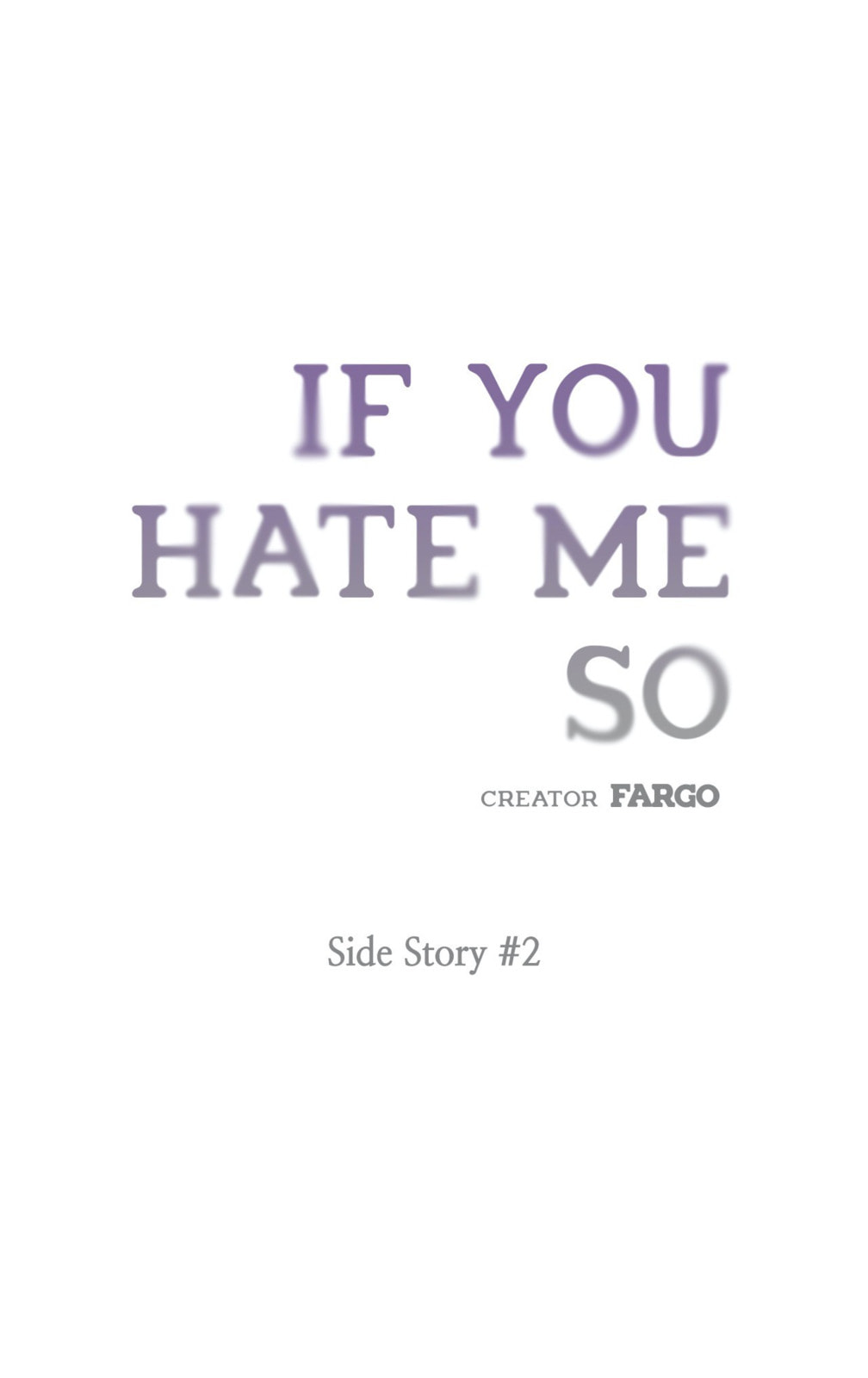 If You Hate Me So Chapter 13 page 1 - 