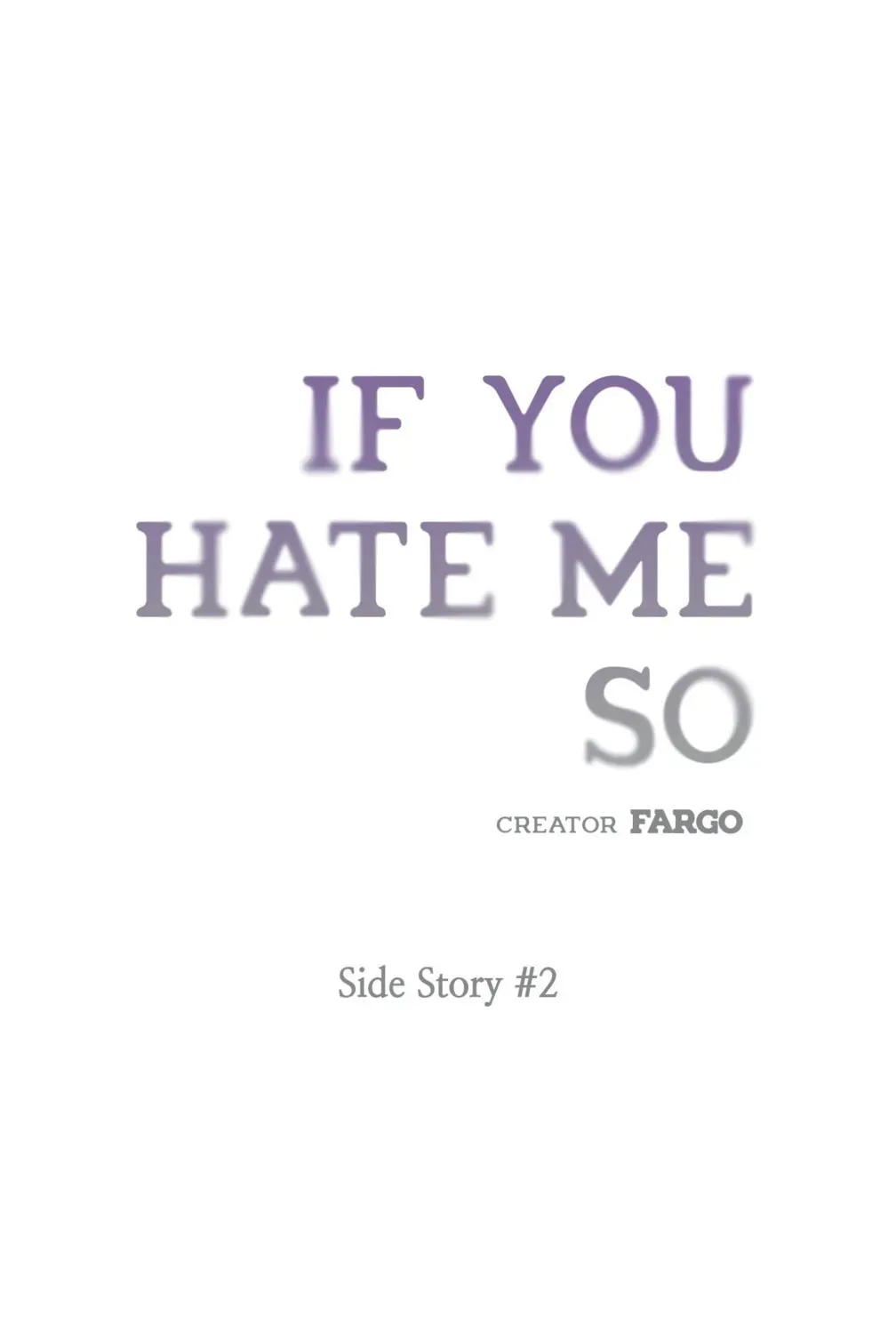 If You Hate Me So Chapter 2.1 page 1 - 