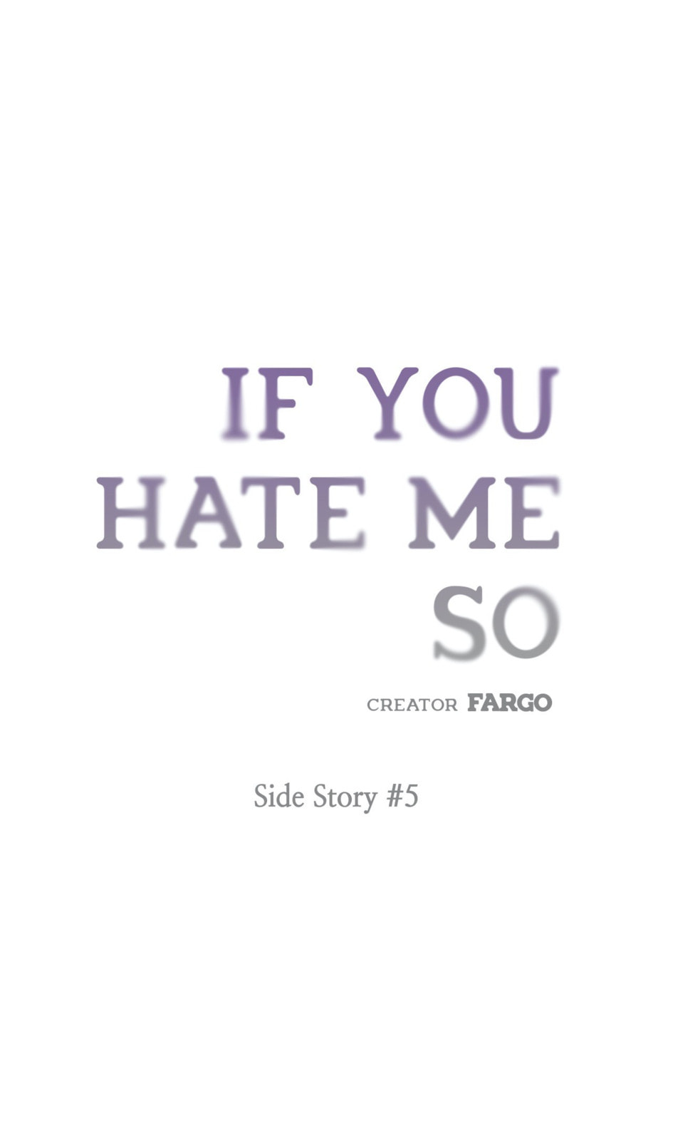 If You Hate Me So Chapter 25 page 1 - 