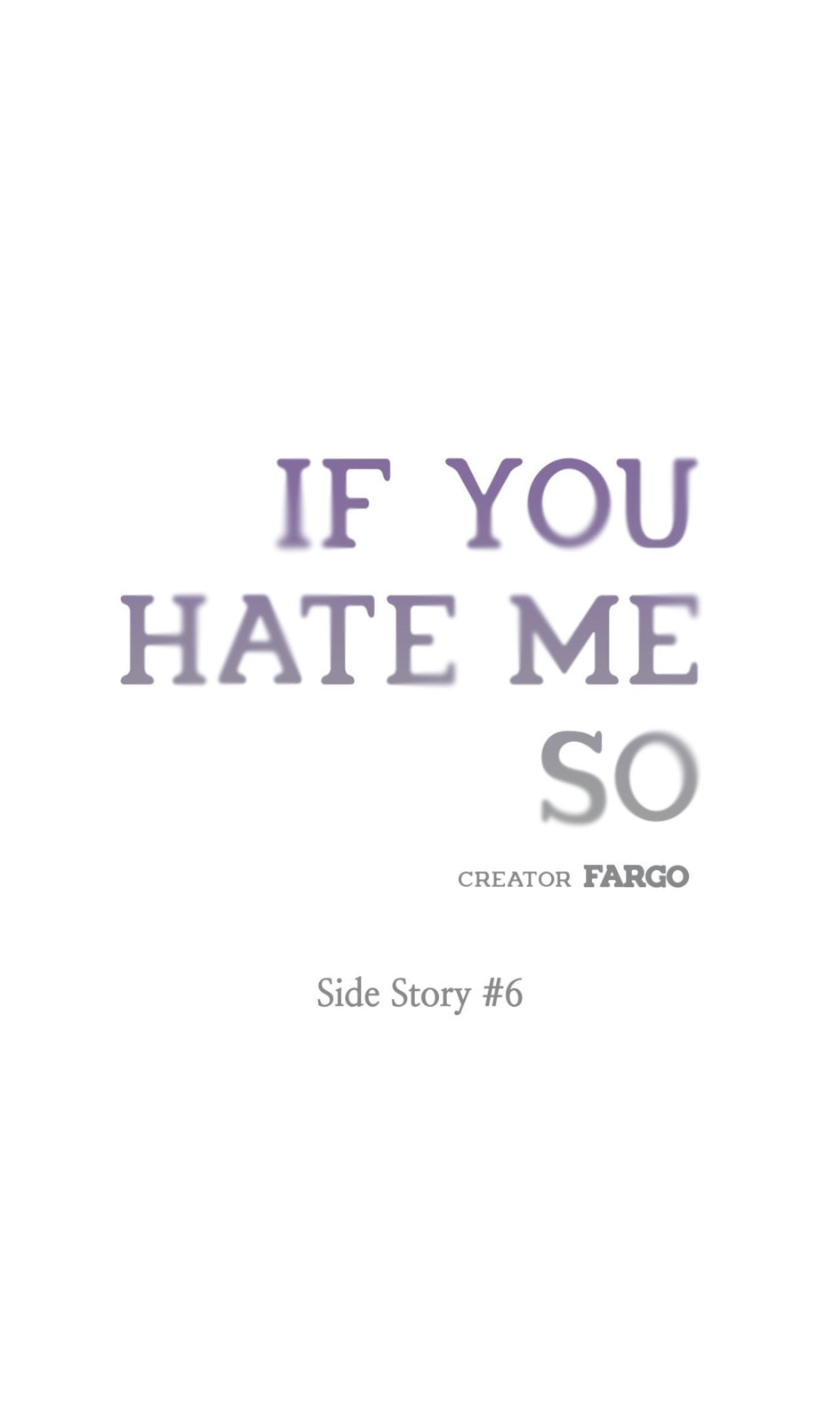 If You Hate Me So Chapter 26 page 1 - 