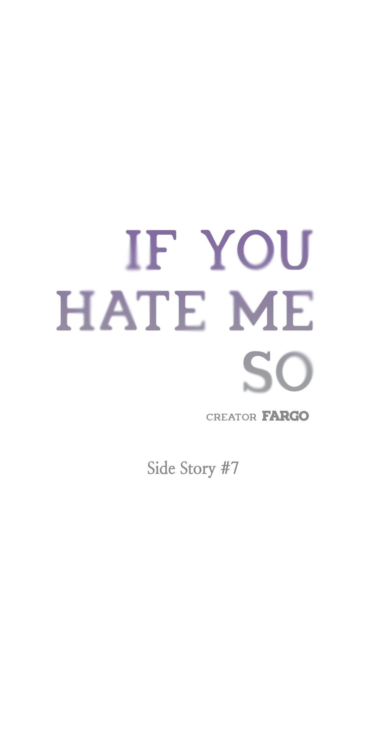If You Hate Me So Chapter 27 page 1 - 