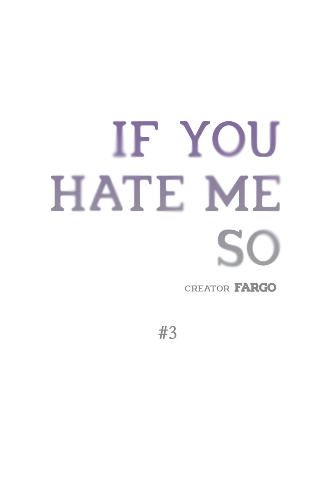 If You Hate Me So Chapter 3 page 3 - 