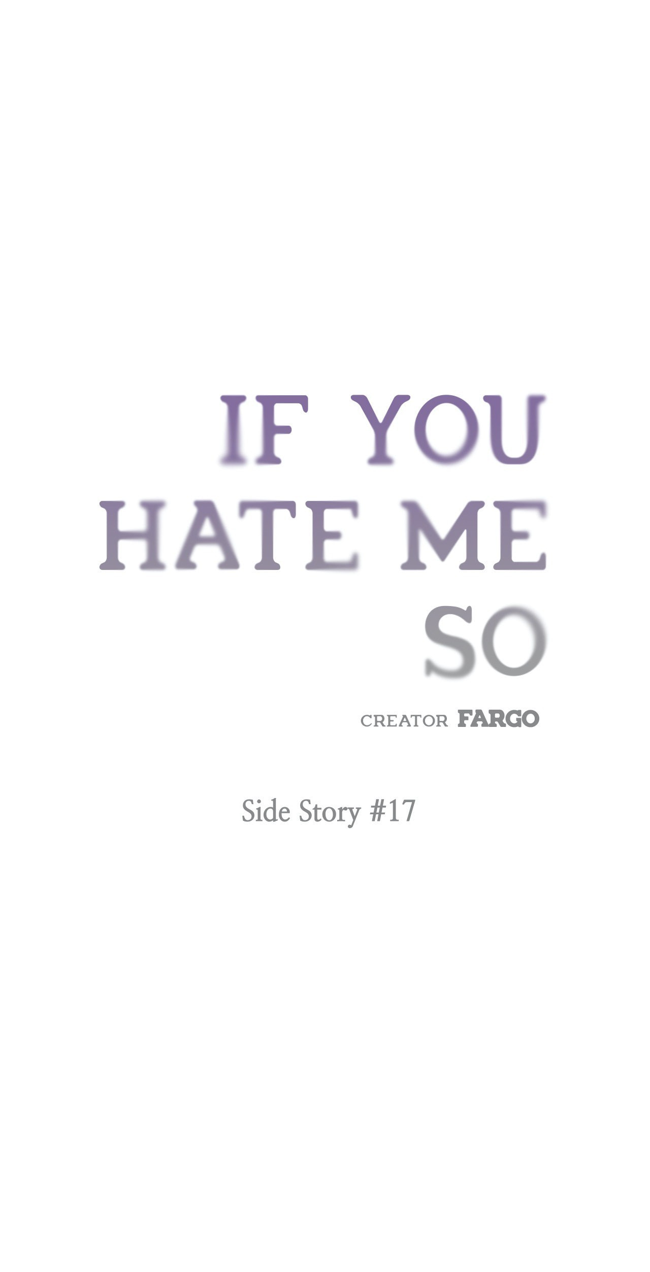 If You Hate Me So Chapter 37 page 1 - 