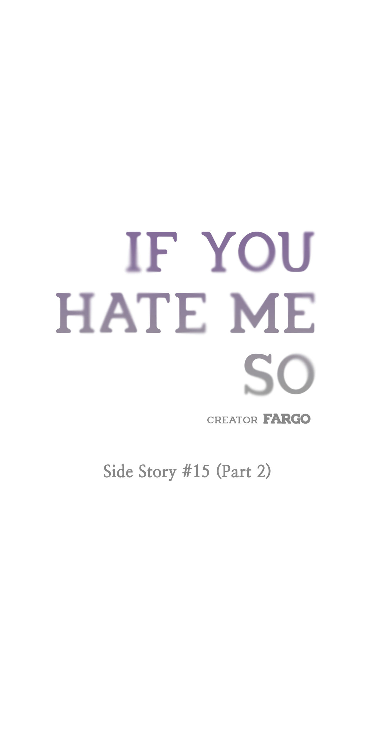 If You Hate Me So Chapter 47 page 1 - 