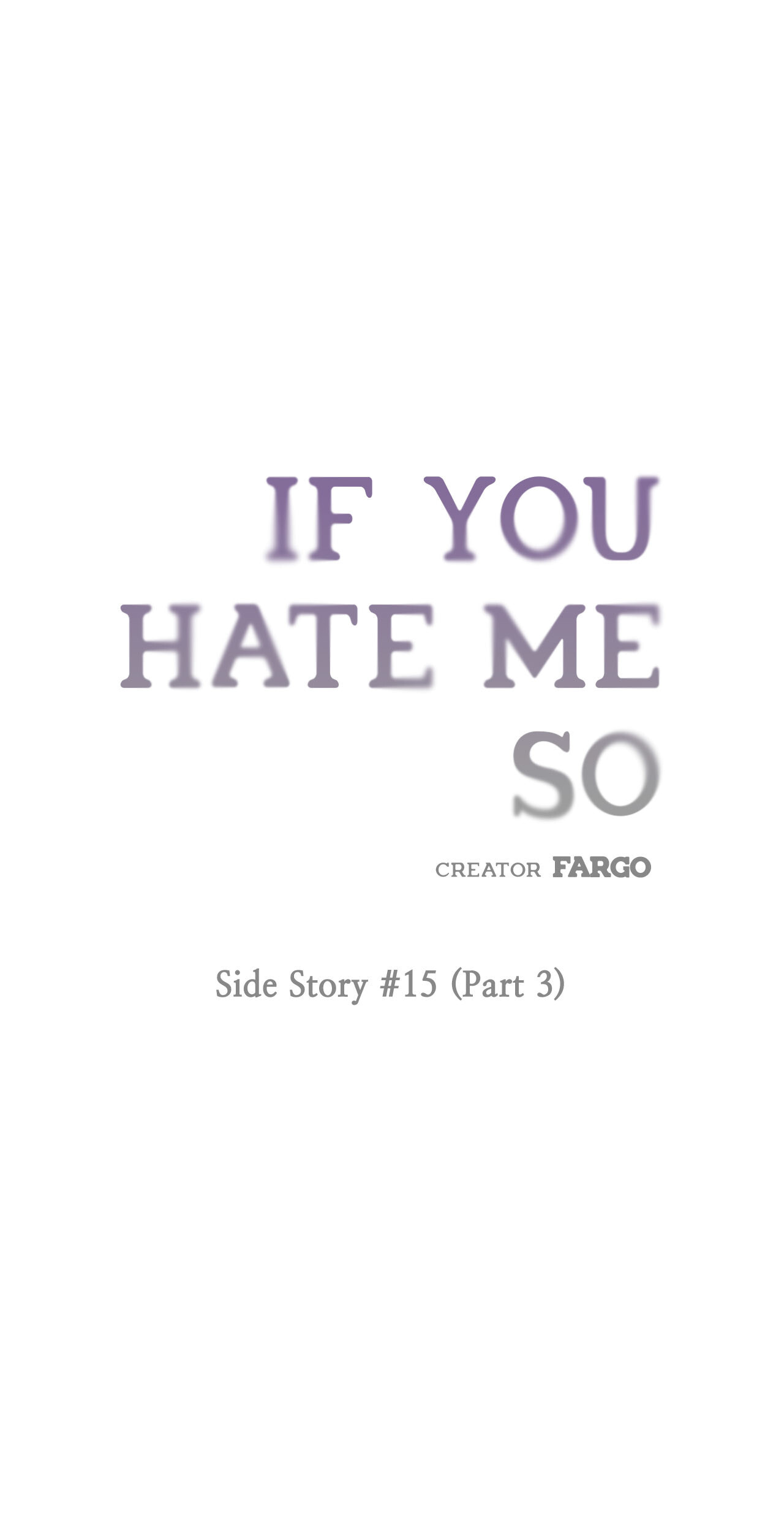 If You Hate Me So Chapter 48 page 1 - 