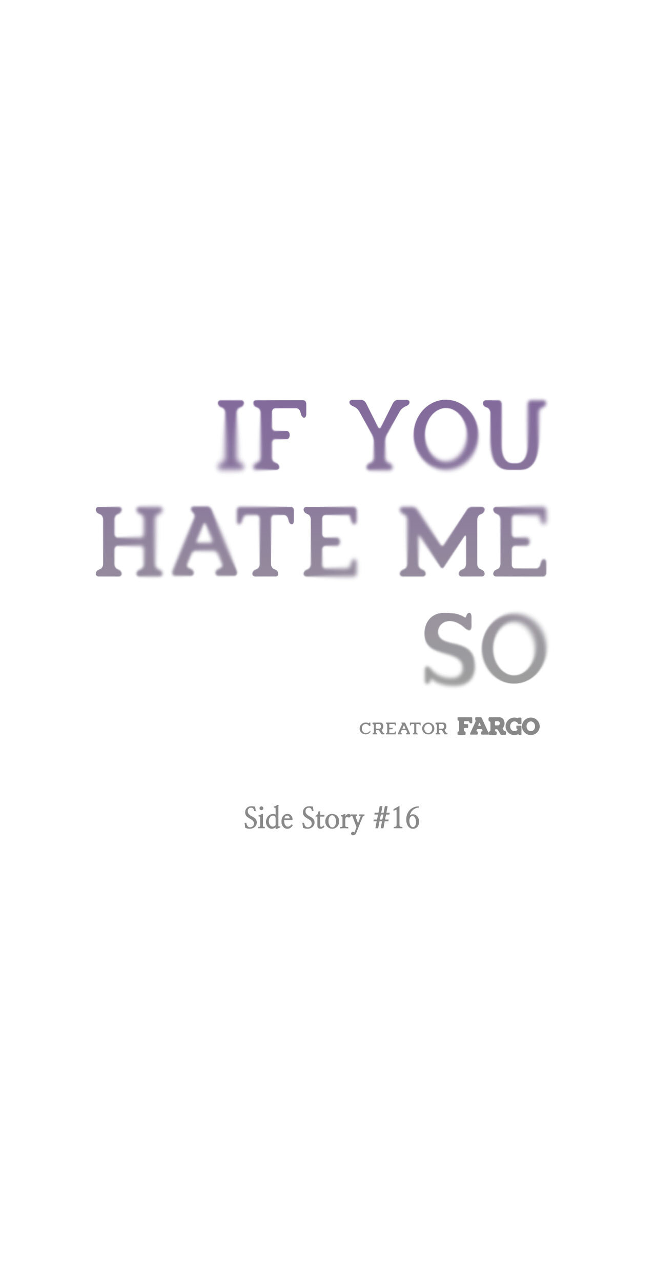 If You Hate Me So Chapter 49 page 1 - 