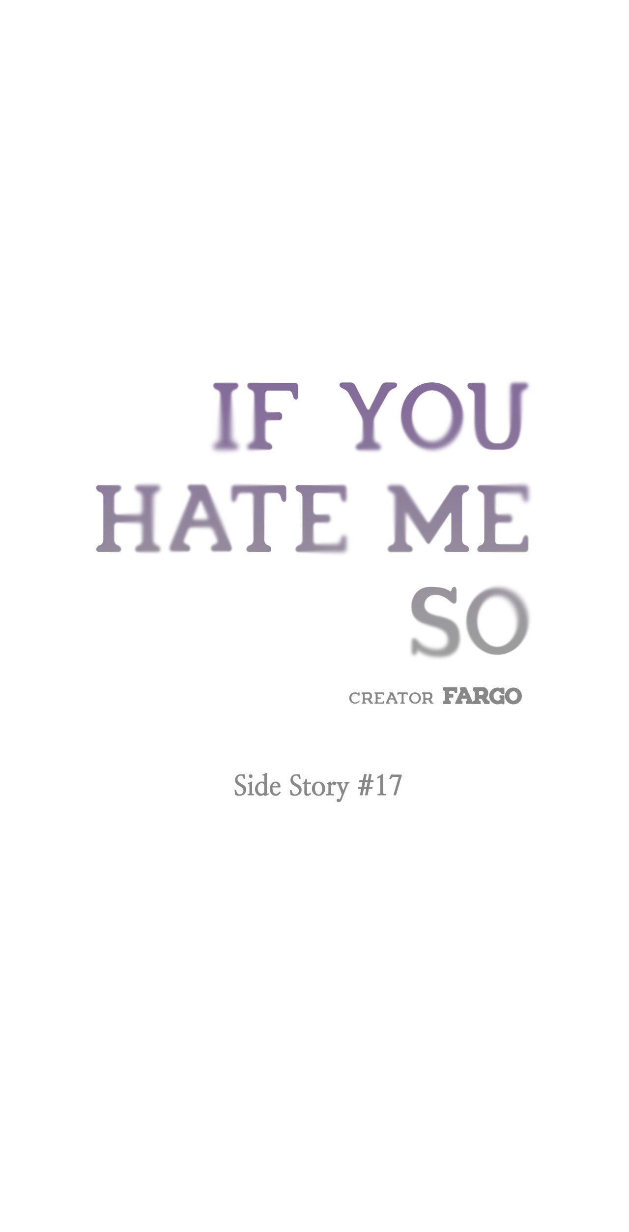 If You Hate Me So Chapter 50 page 1 - 