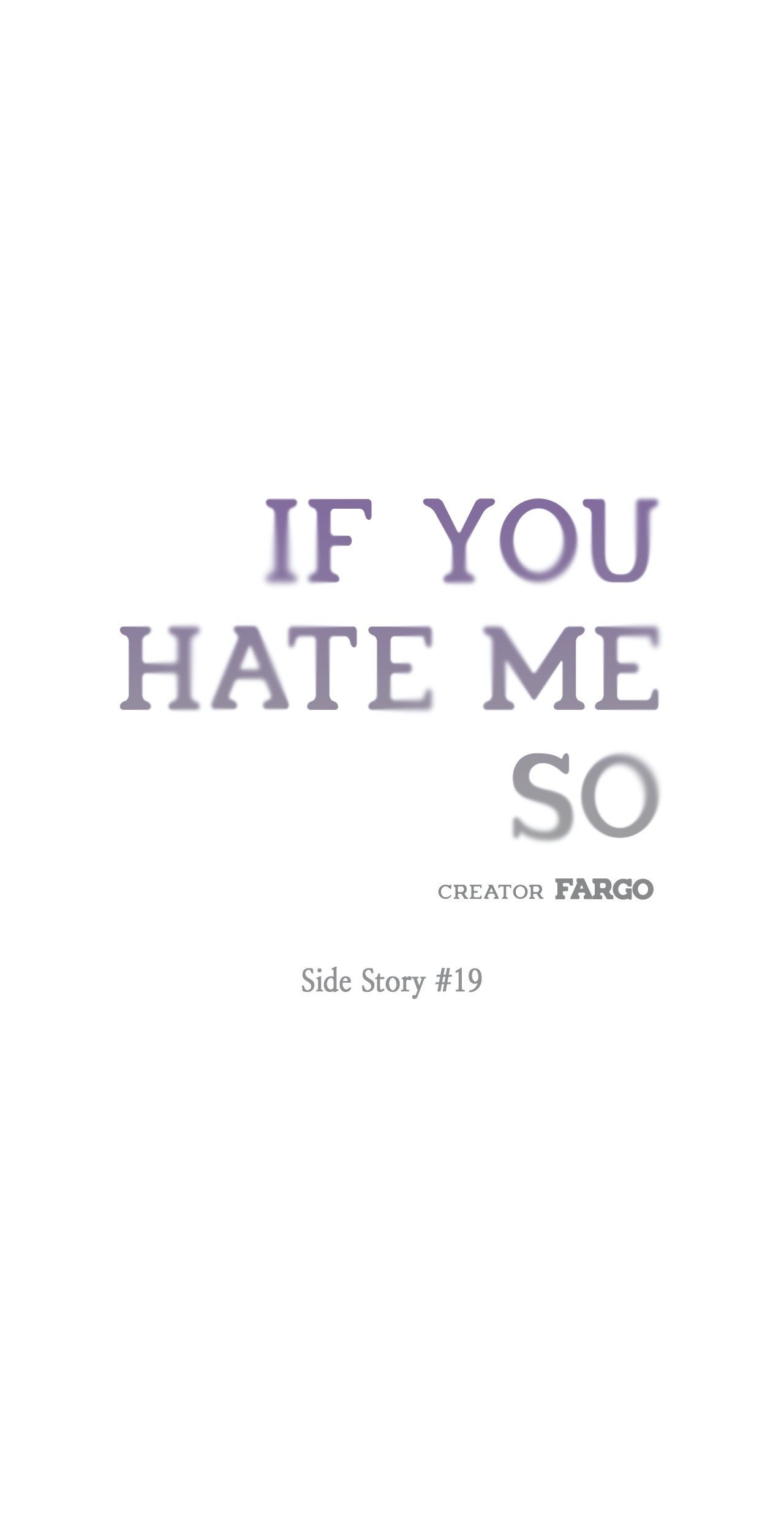 If You Hate Me So Chapter 54 page 1 - 