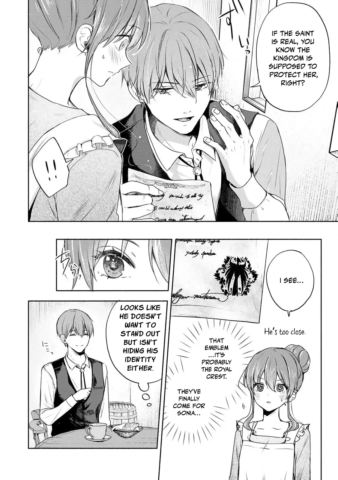 If you’re looking for the saint then my sister is the one you seek Chapter 1 page 24 - 