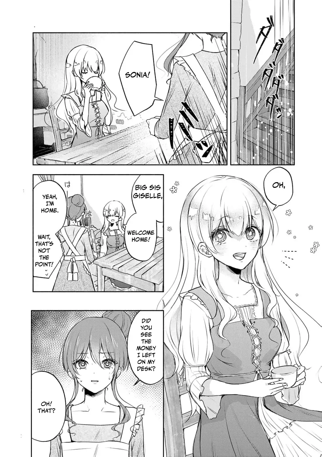 If you’re looking for the saint then my sister is the one you seek Chapter 1 page 9 - 