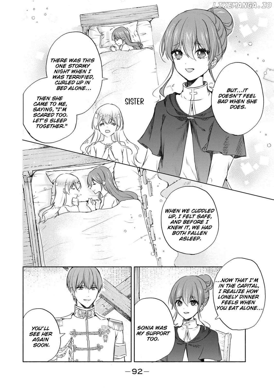 If you’re looking for the saint then my sister is the one you seek Chapter 10 page 29 - 