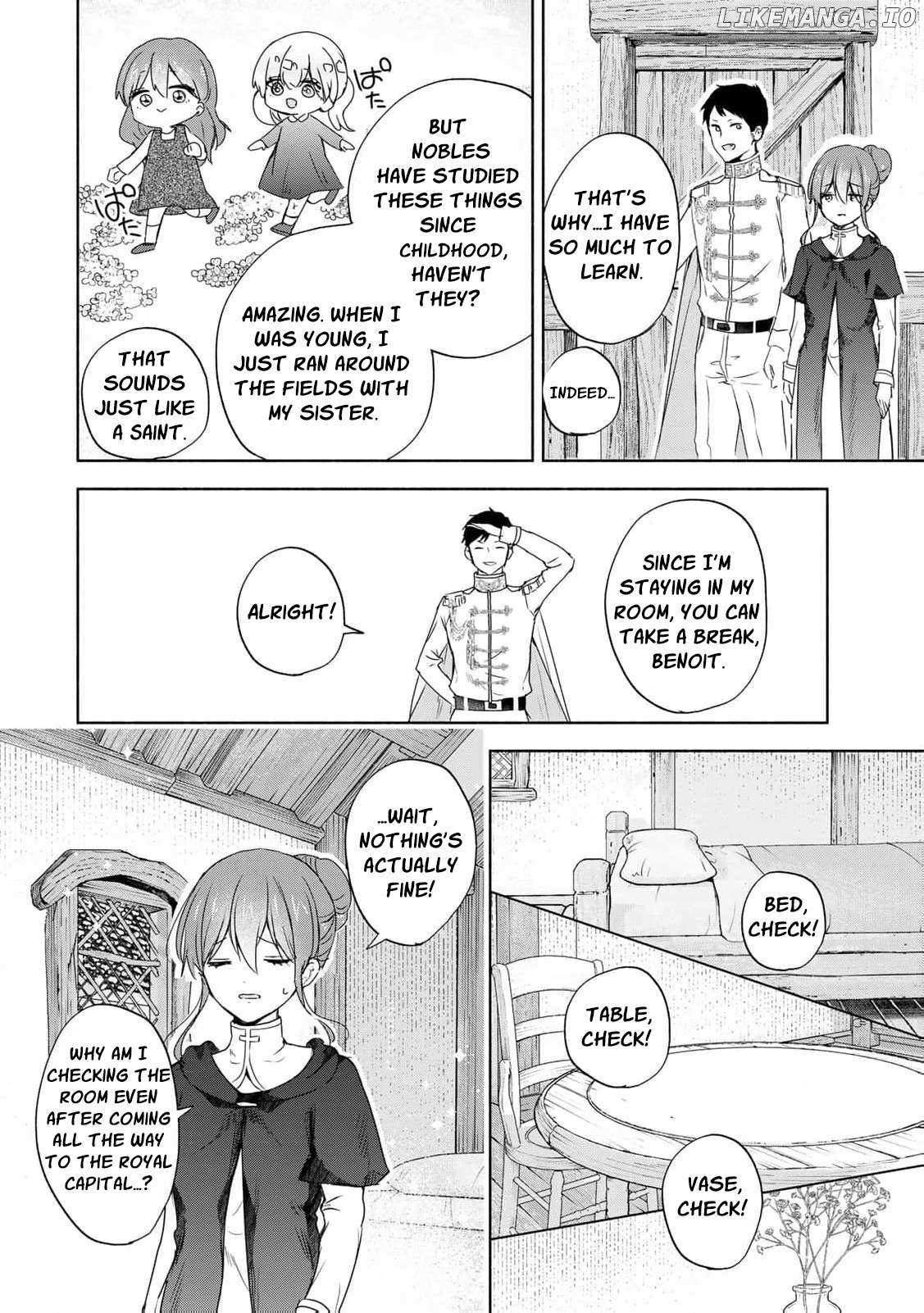 If you’re looking for the saint then my sister is the one you seek Chapter 12 page 18 - 