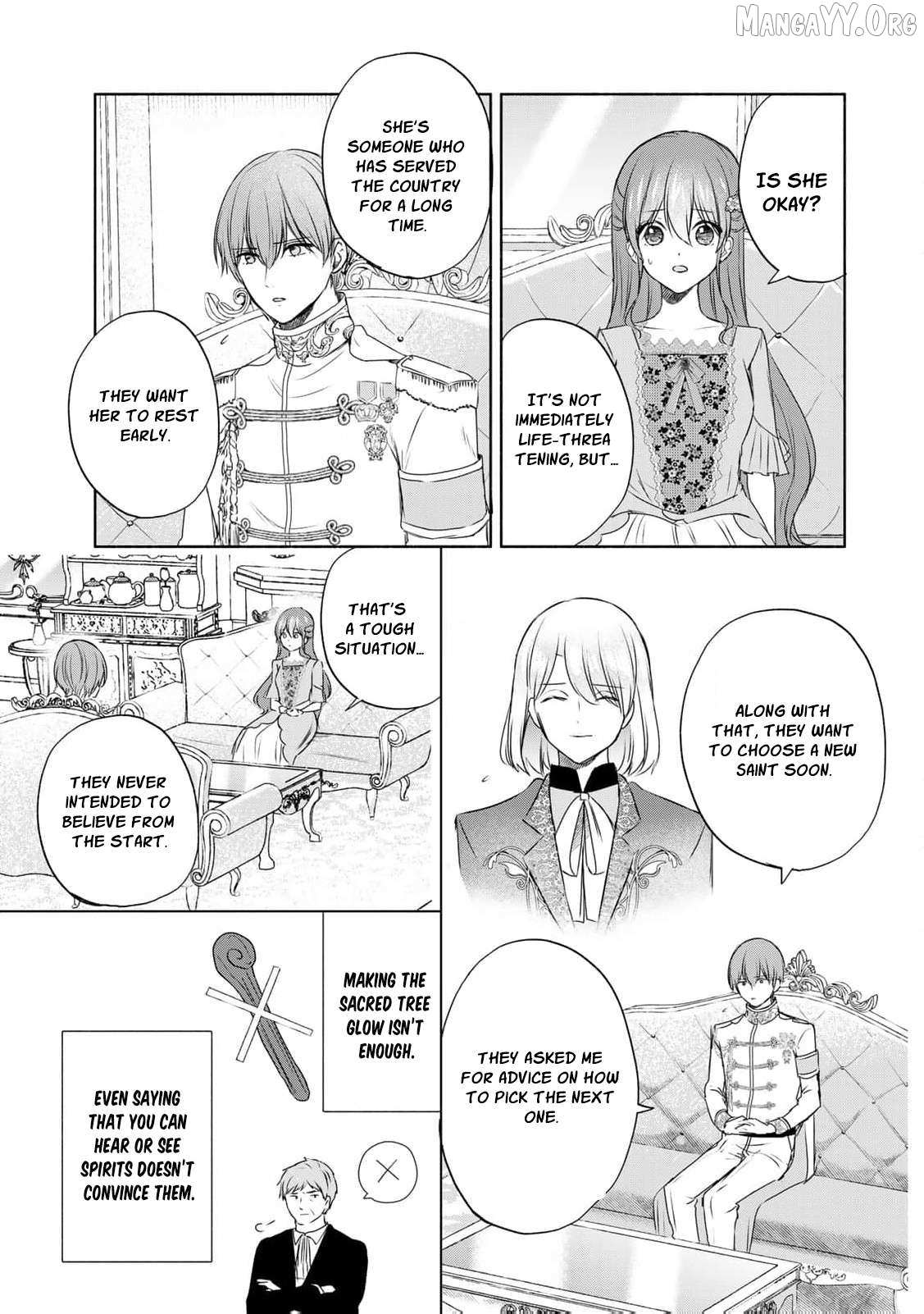 If you’re looking for the saint then my sister is the one you seek Chapter 13 page 11 - 
