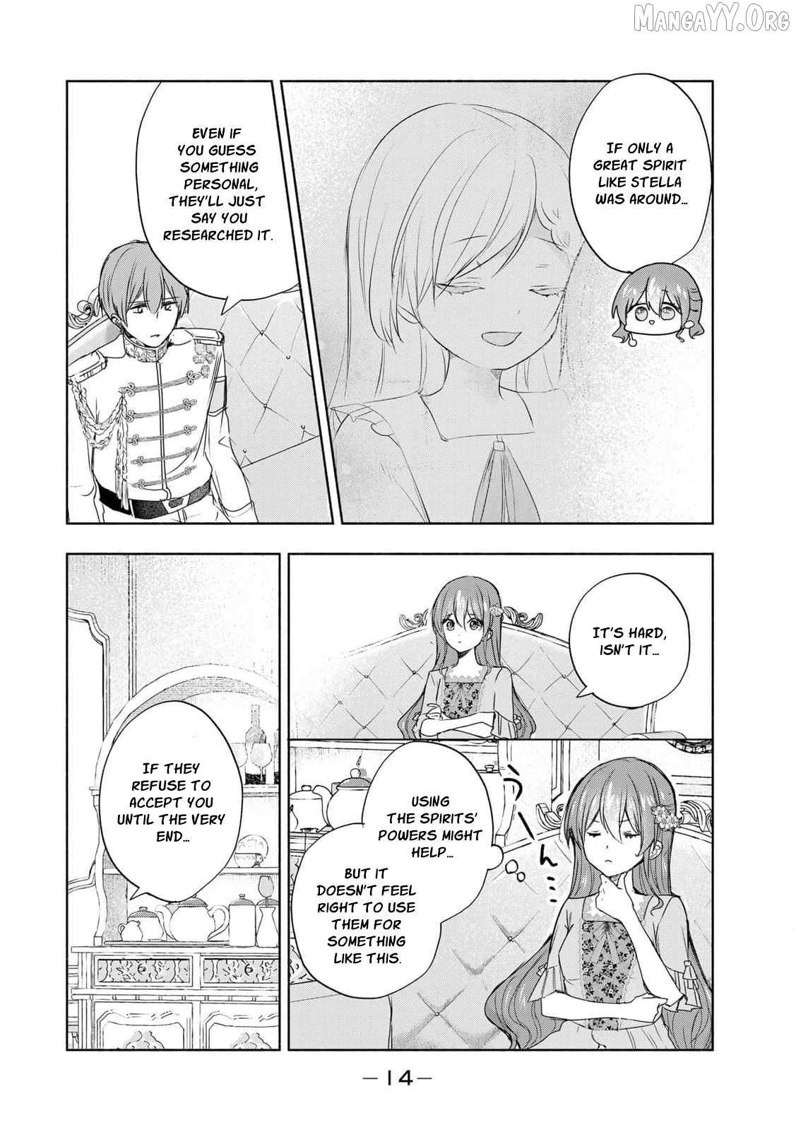 If you’re looking for the saint then my sister is the one you seek Chapter 13 page 12 - 