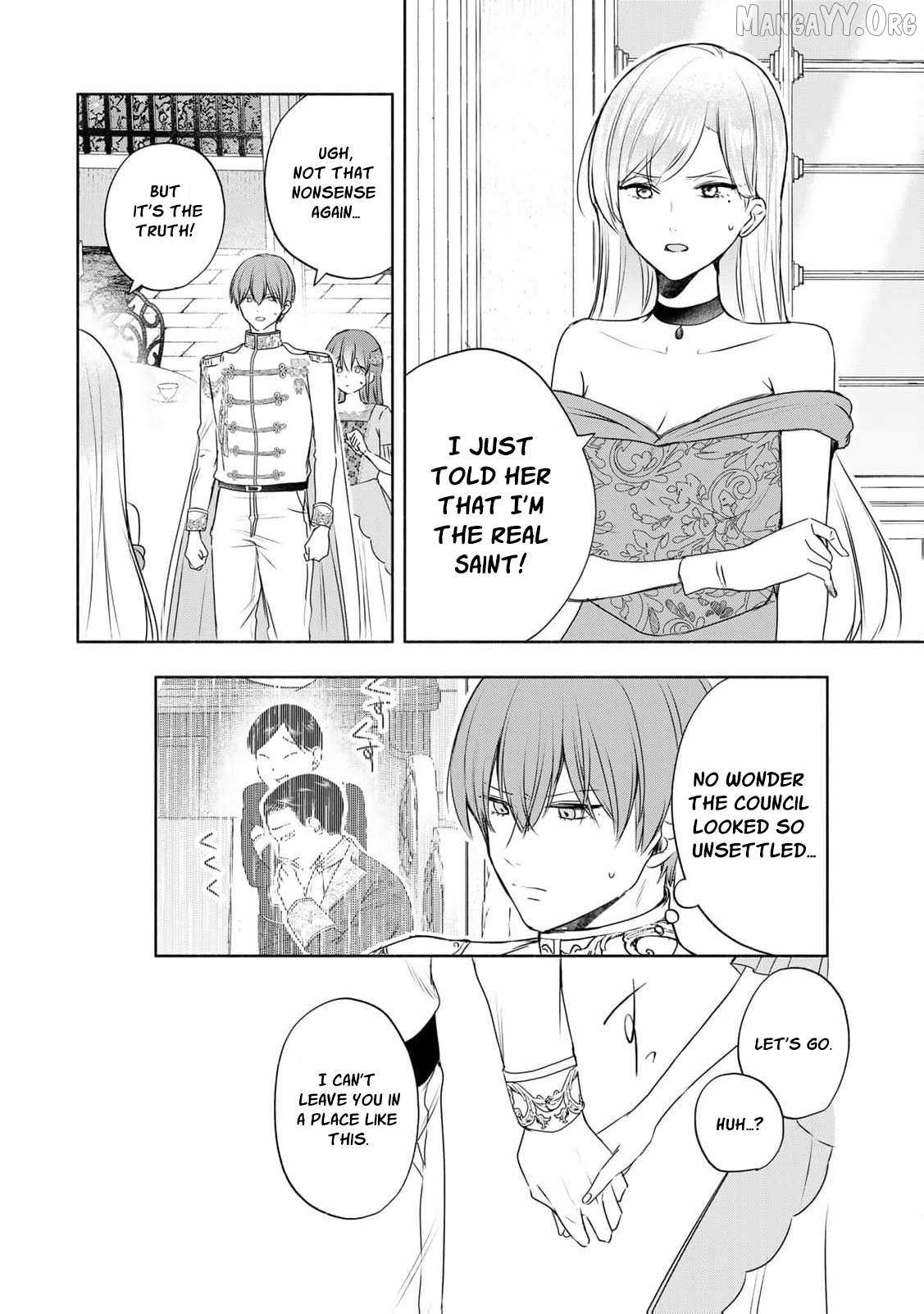 If you’re looking for the saint then my sister is the one you seek Chapter 13 page 8 - 