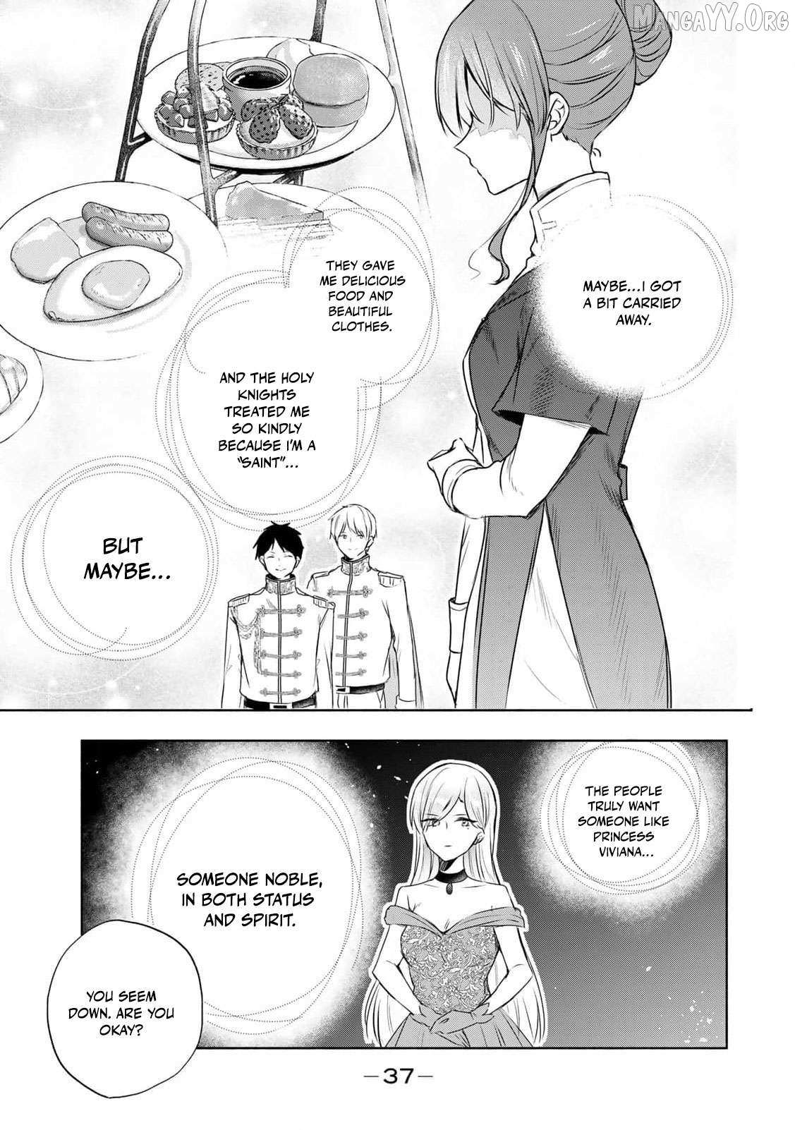 If you’re looking for the saint then my sister is the one you seek Chapter 14 page 19 - 