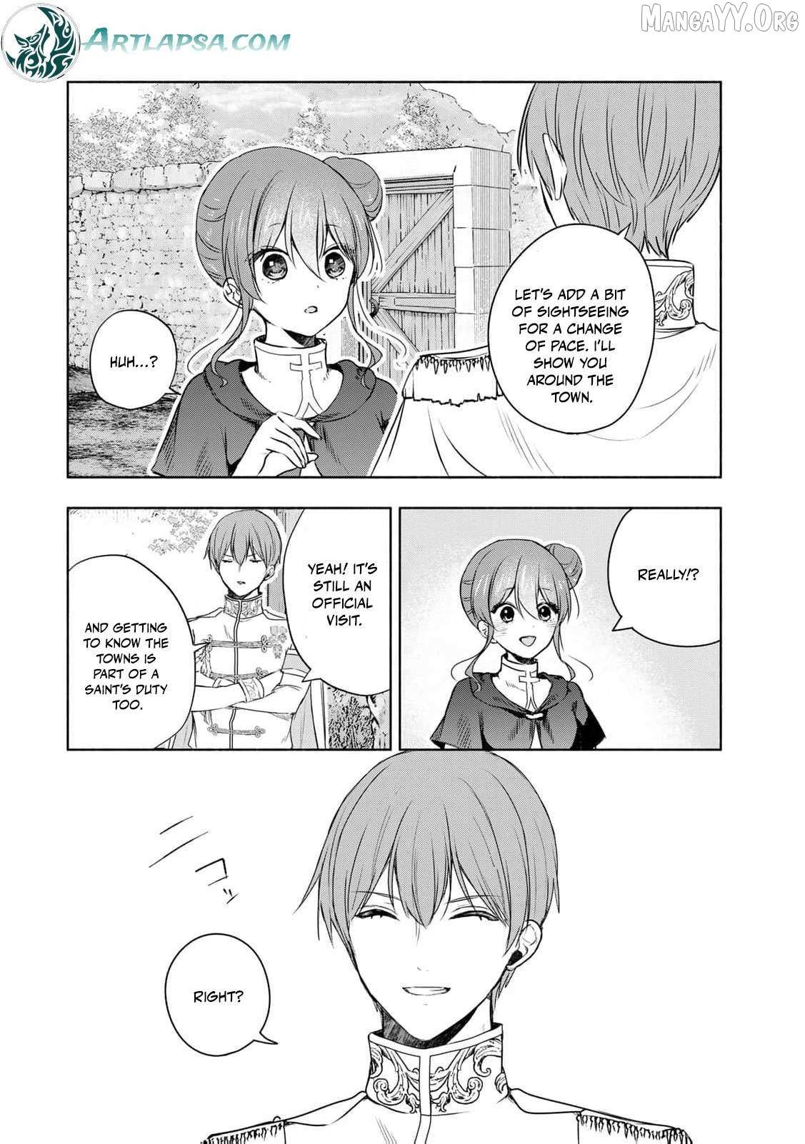 If you’re looking for the saint then my sister is the one you seek Chapter 14 page 22 - 