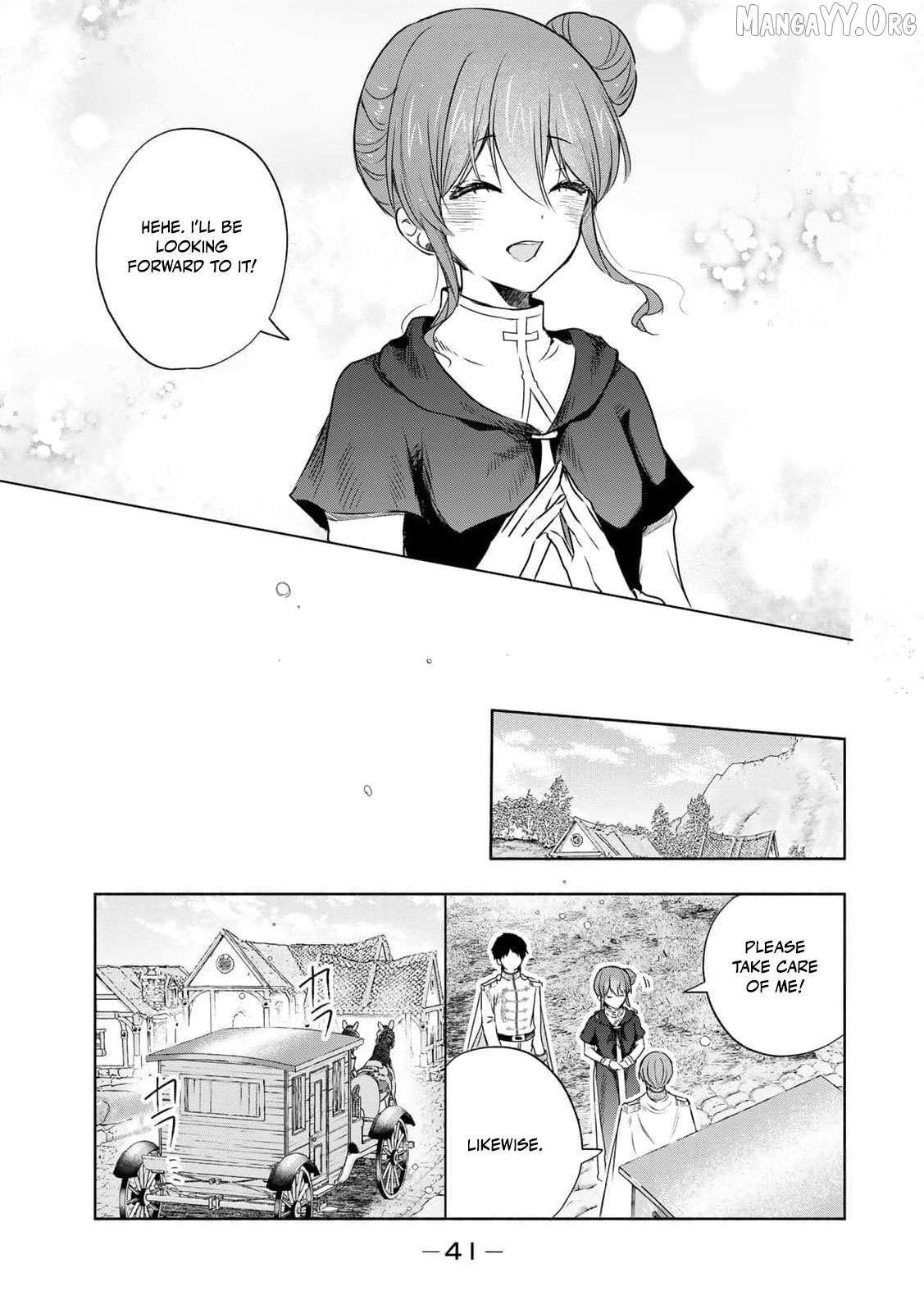 If you’re looking for the saint then my sister is the one you seek Chapter 14 page 23 - 