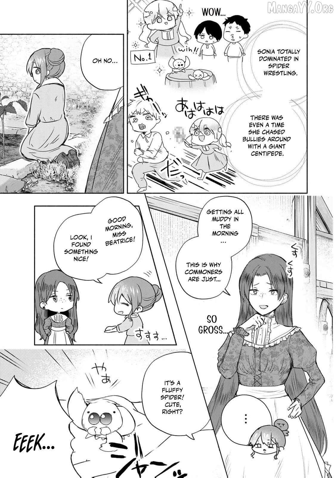 If you’re looking for the saint then my sister is the one you seek Chapter 14 page 5 - 