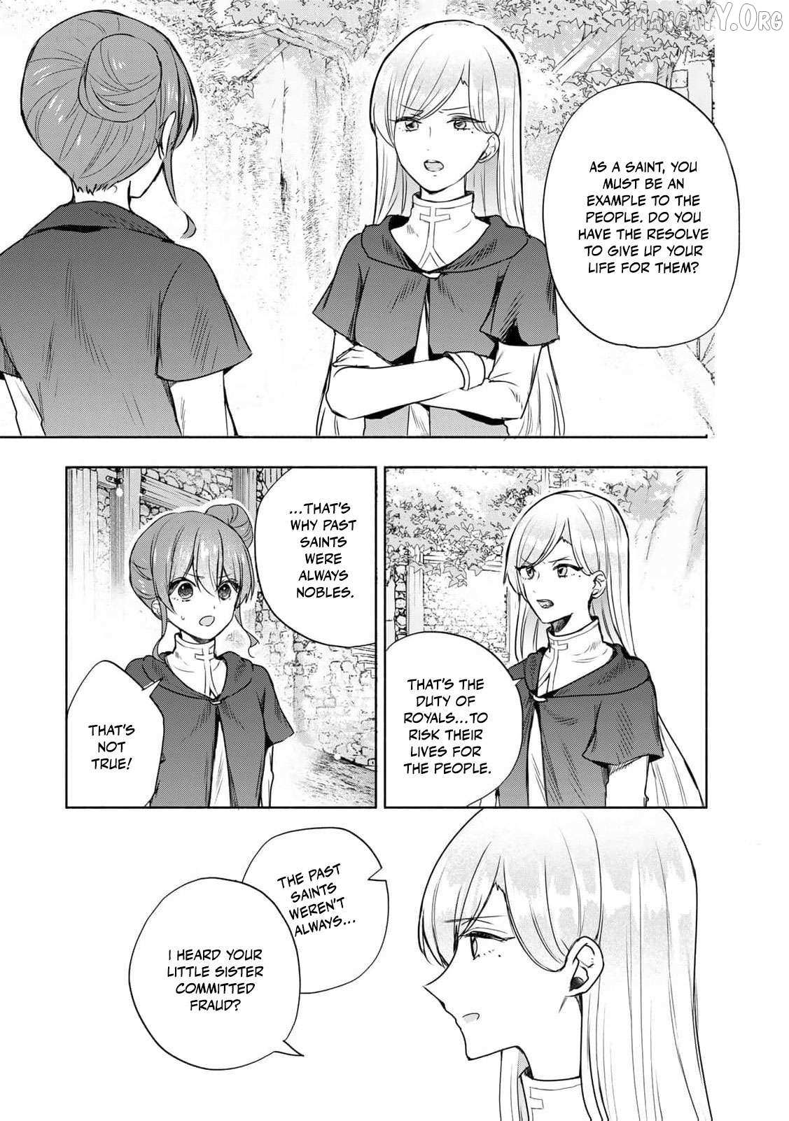 If you’re looking for the saint then my sister is the one you seek Chapter 14 page 8 - 