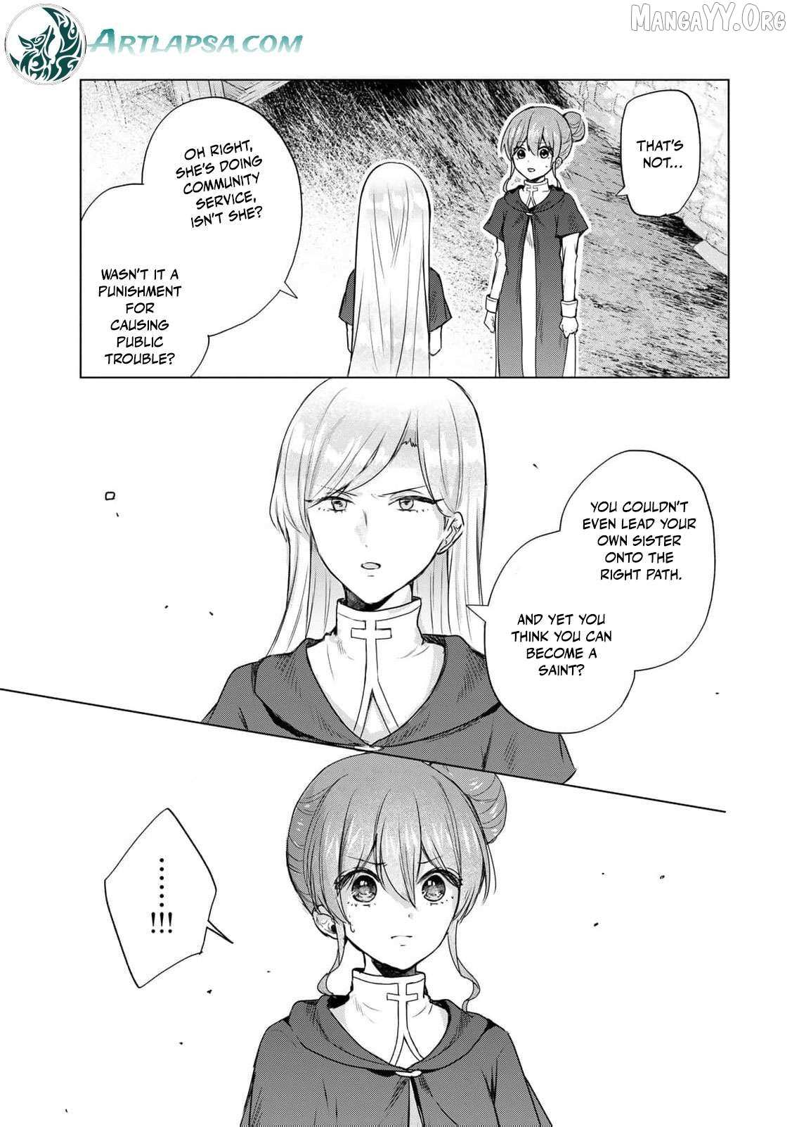 If you’re looking for the saint then my sister is the one you seek Chapter 14 page 9 - 