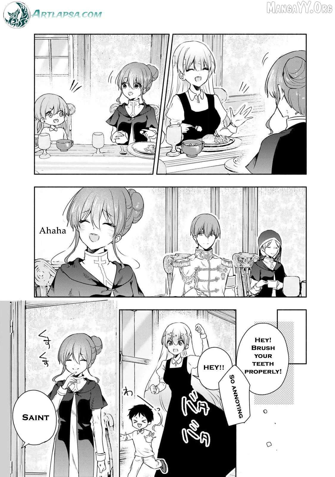If you’re looking for the saint then my sister is the one you seek Chapter 15 page 14 - 