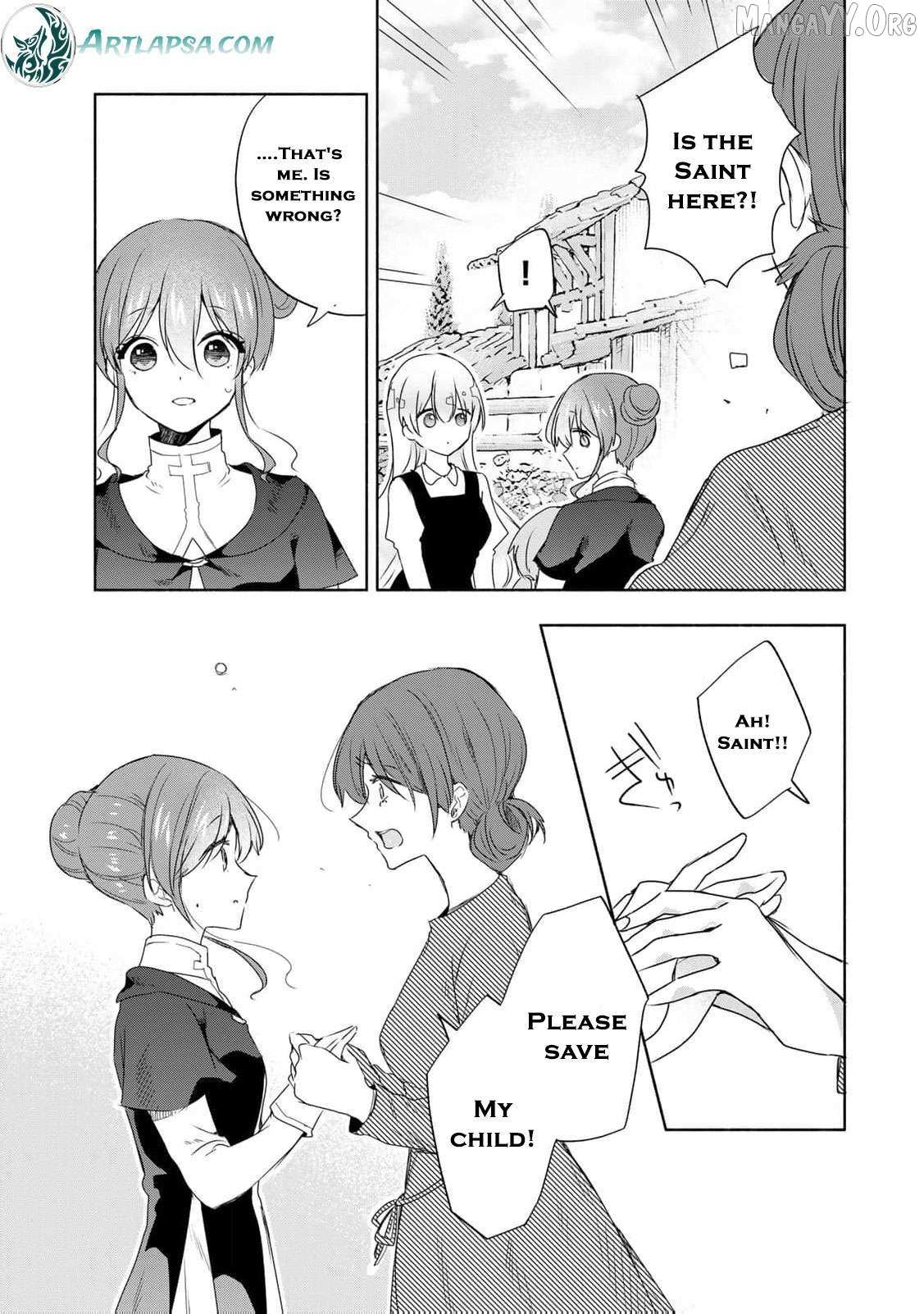 If you’re looking for the saint then my sister is the one you seek Chapter 15 page 28 - 
