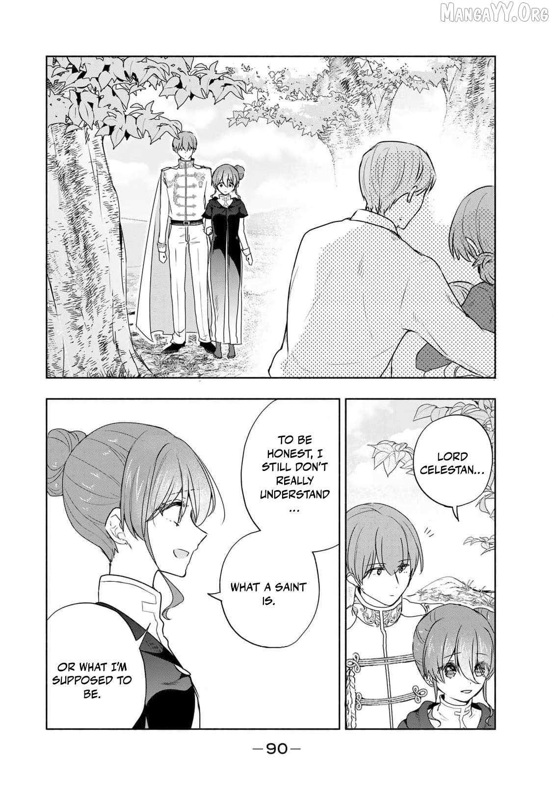 If you’re looking for the saint then my sister is the one you seek Chapter 16 page 18 - 