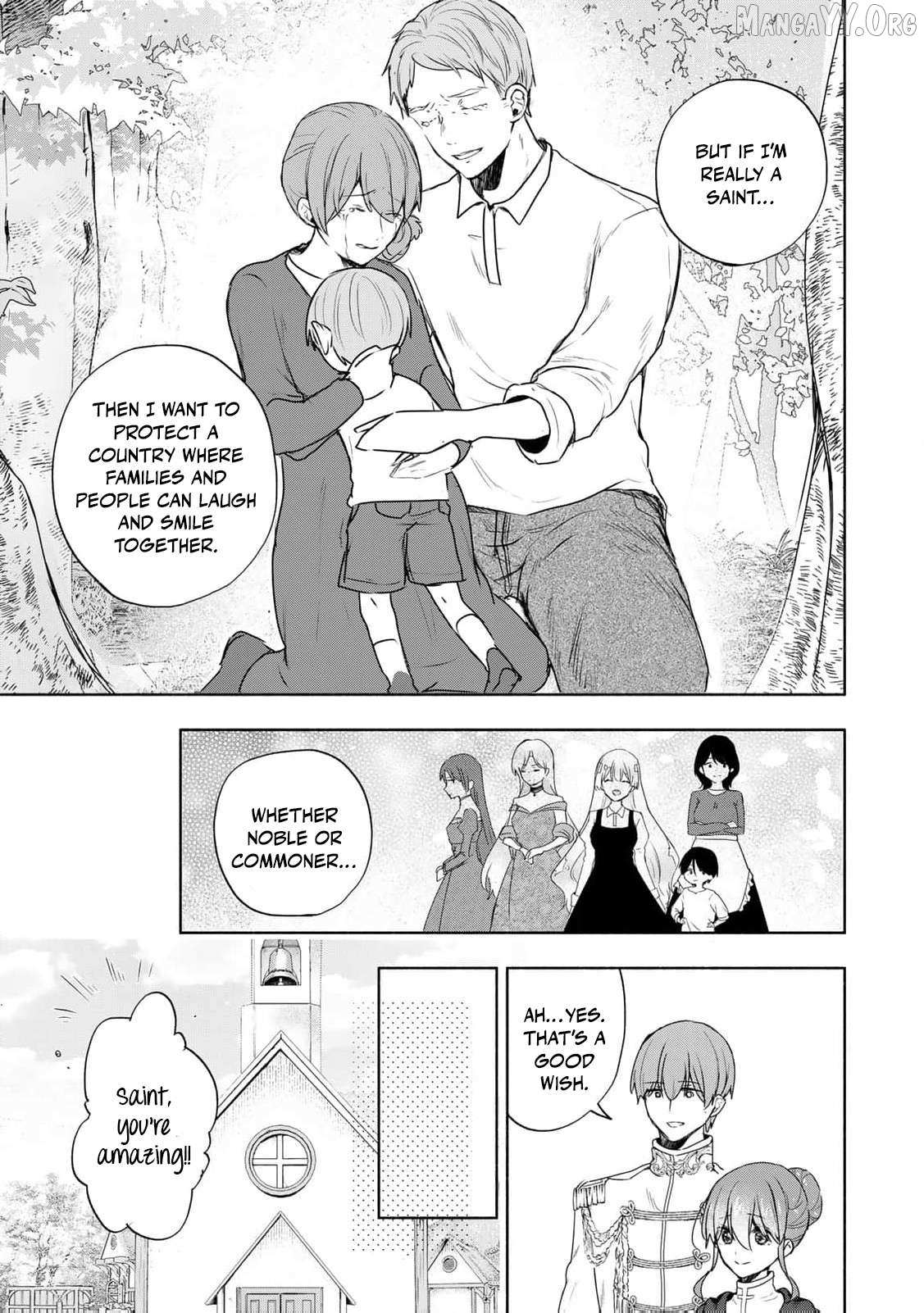 If you’re looking for the saint then my sister is the one you seek Chapter 16 page 19 - 