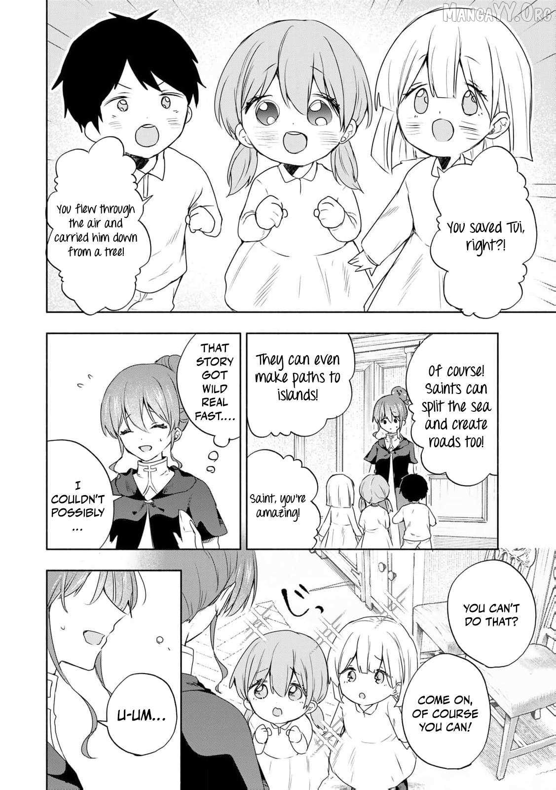 If you’re looking for the saint then my sister is the one you seek Chapter 16 page 20 - 