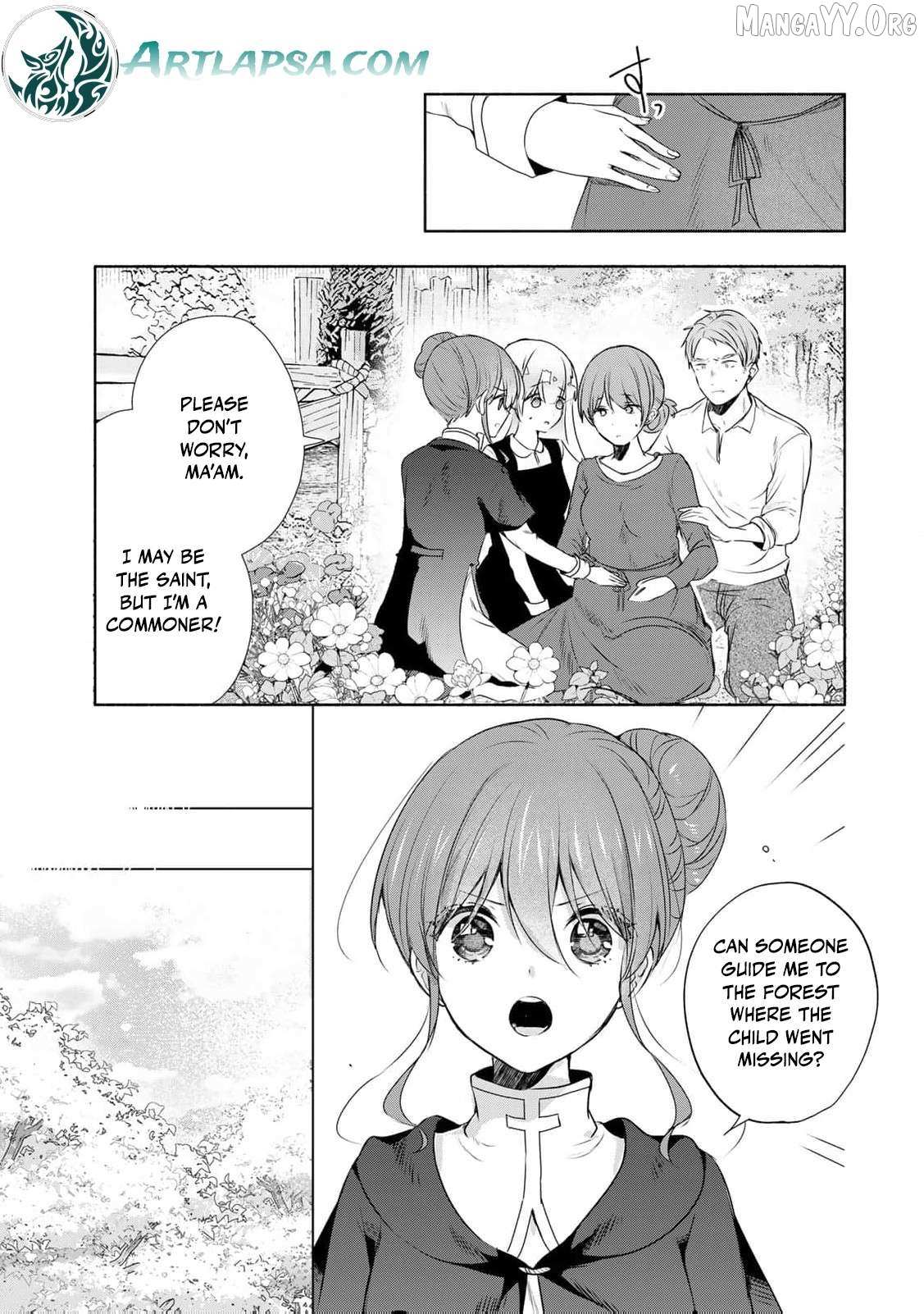 If you’re looking for the saint then my sister is the one you seek Chapter 16 page 7 - 