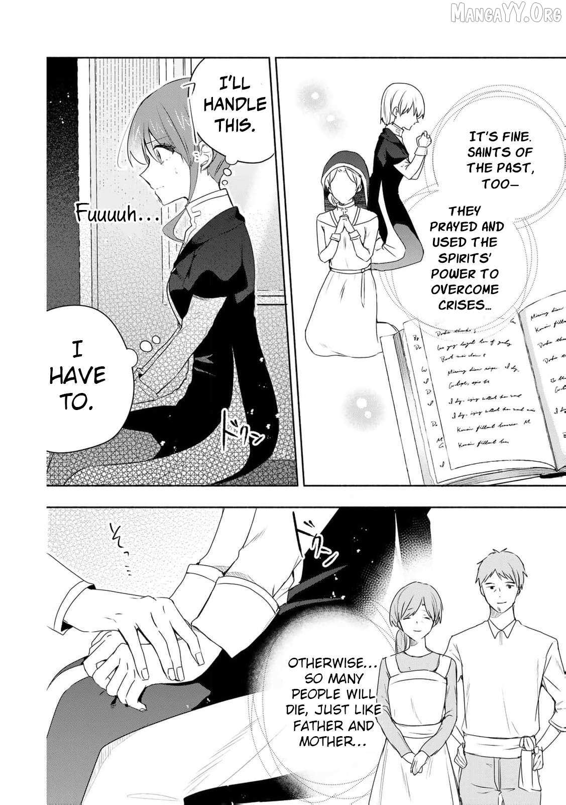If you’re looking for the saint then my sister is the one you seek Chapter 19 page 20 - 