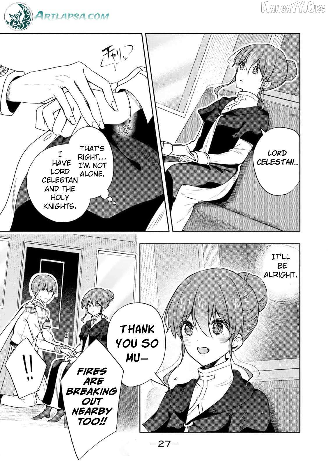 If you’re looking for the saint then my sister is the one you seek Chapter 19 page 23 - 