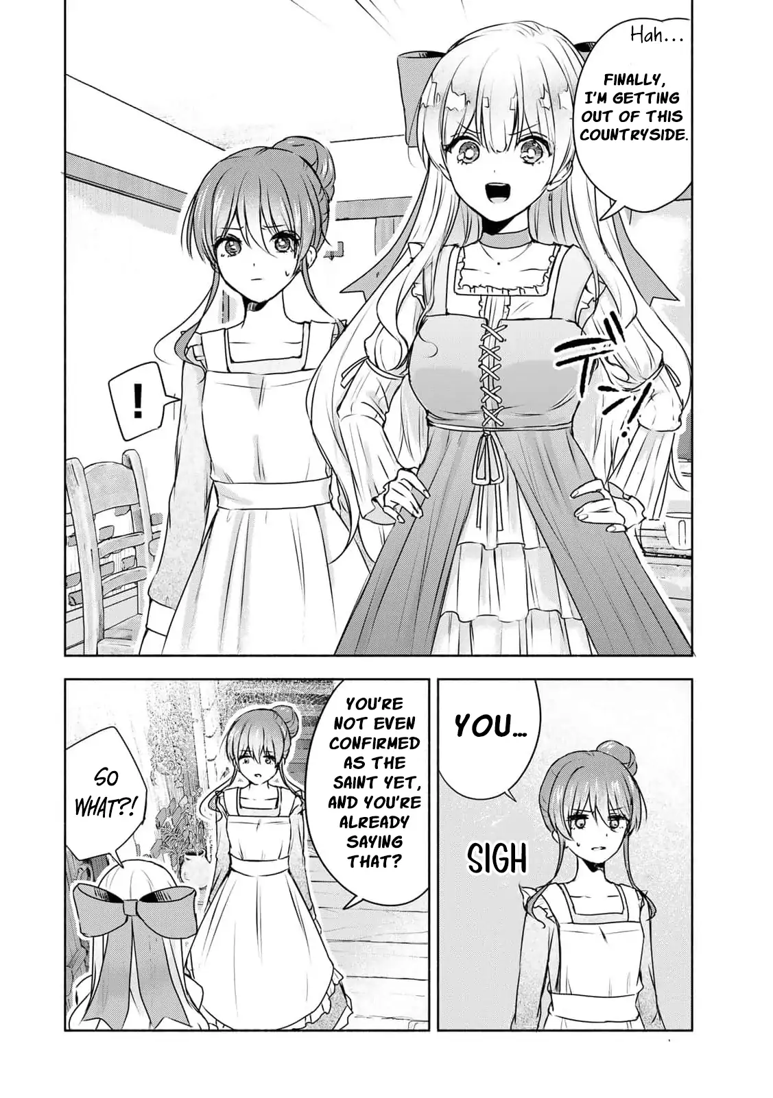 If you’re looking for the saint then my sister is the one you seek Chapter 2 page 20 - 