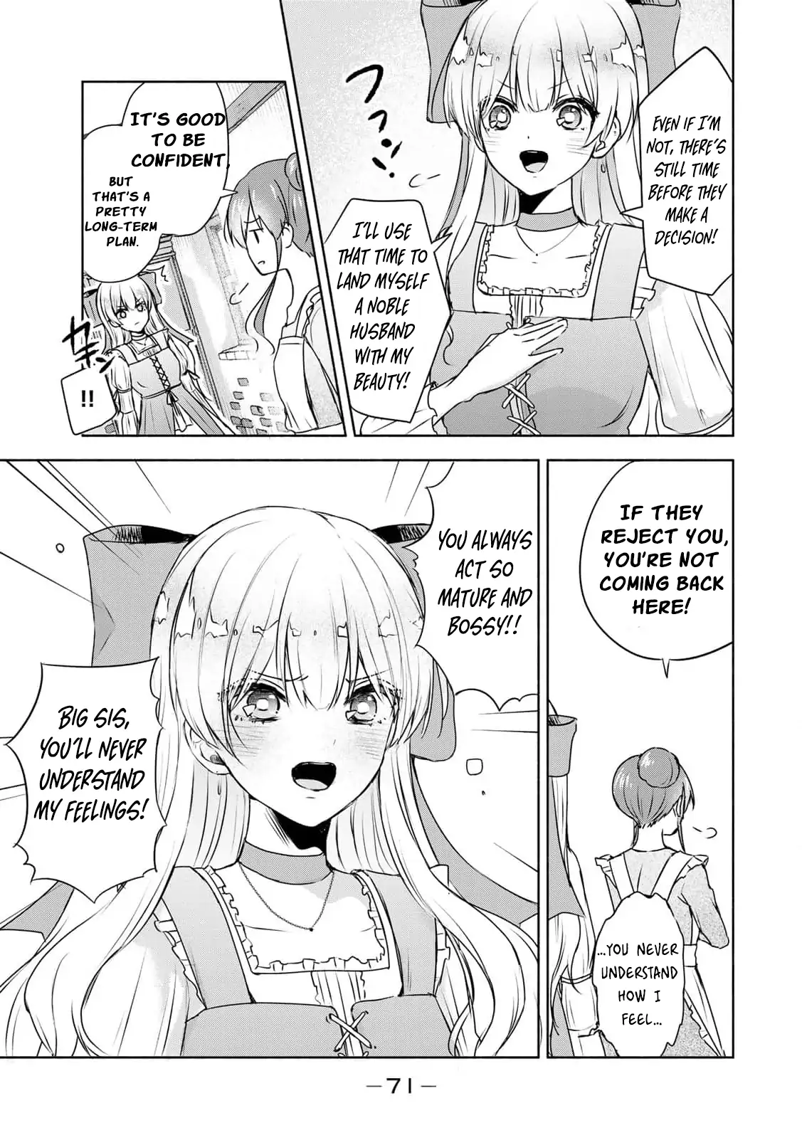 If you’re looking for the saint then my sister is the one you seek Chapter 2 page 21 - 